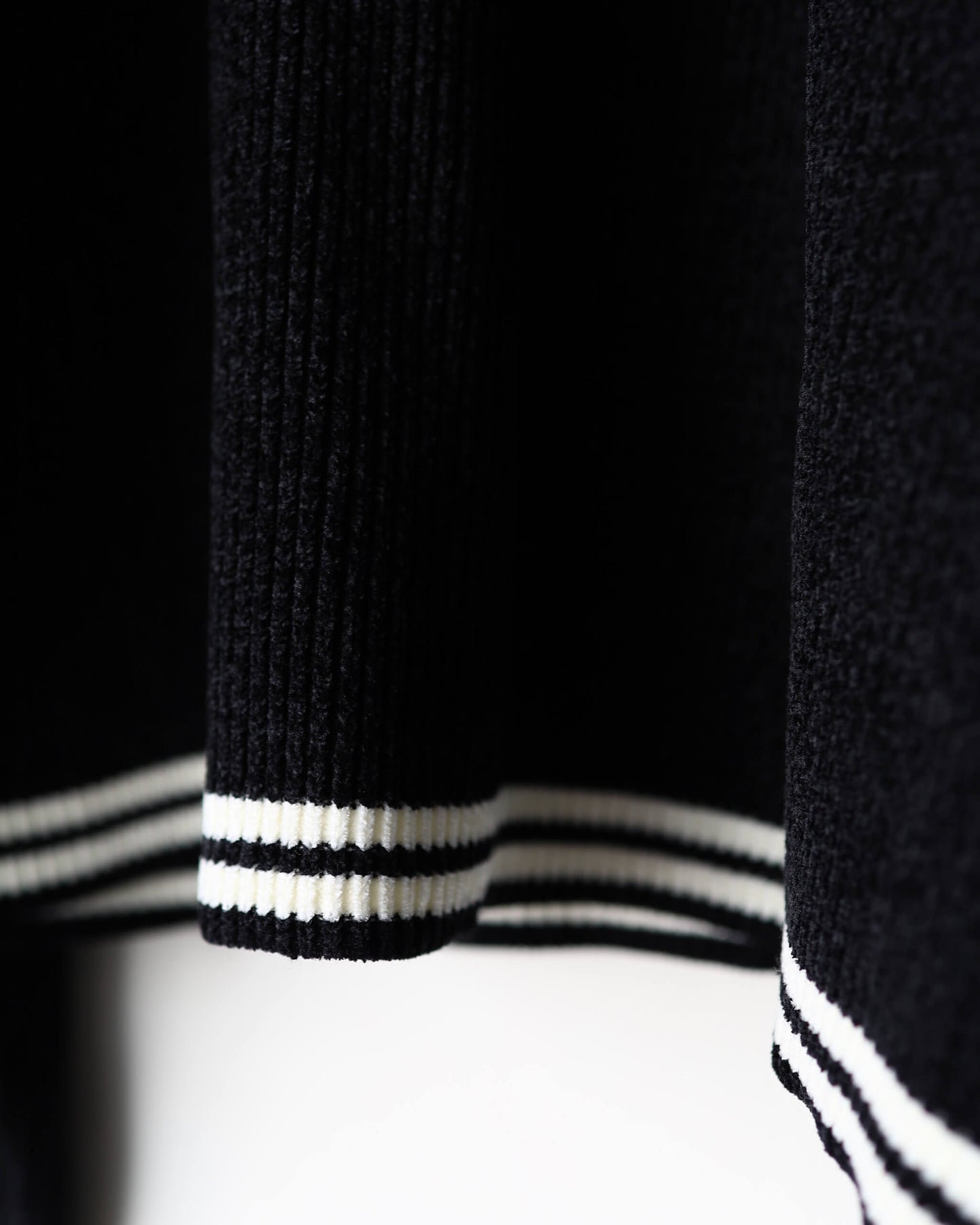 CORDY KNIT MEXPARKA "BLACK"