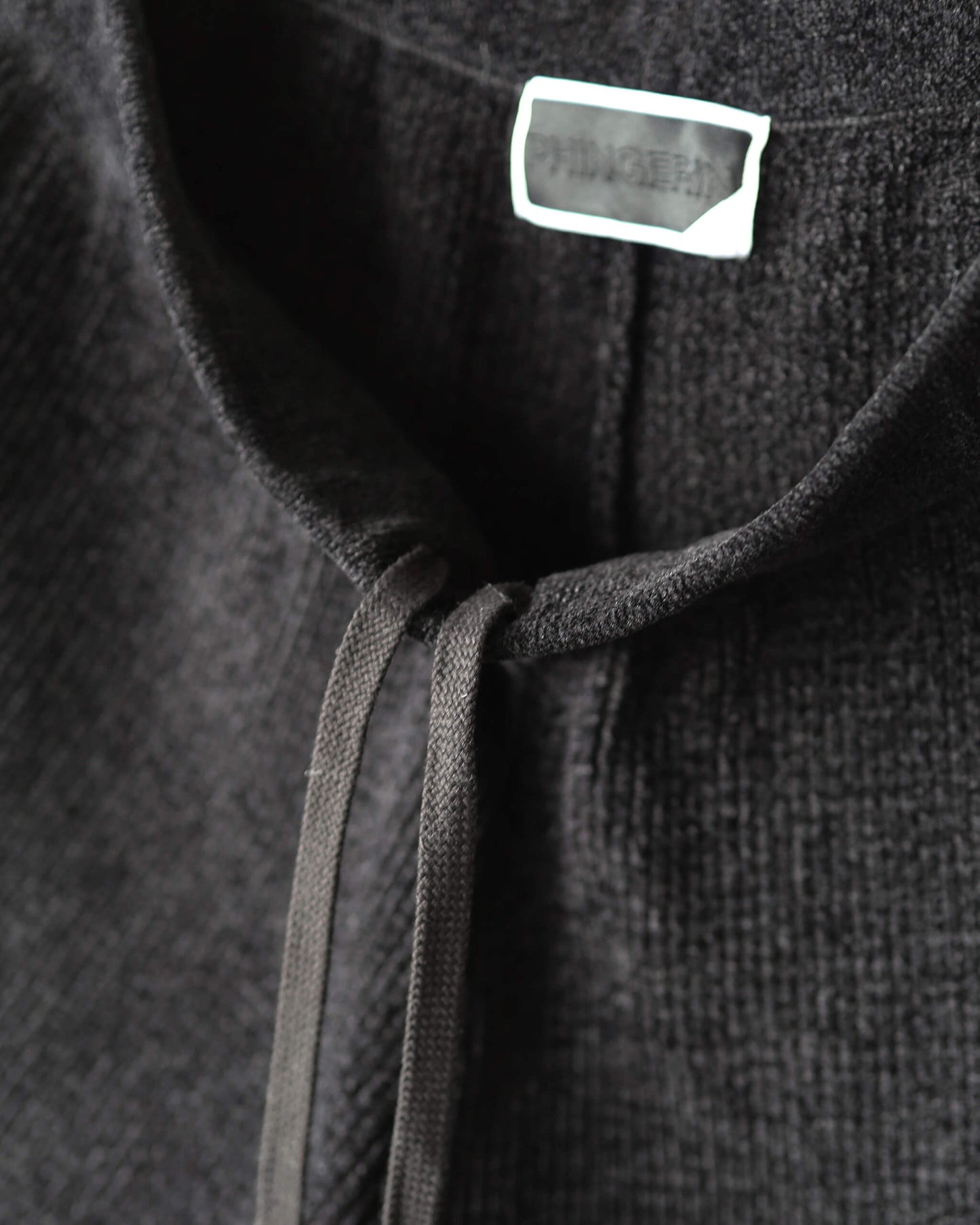 CORDY KNIT SHORTS "BLACK"