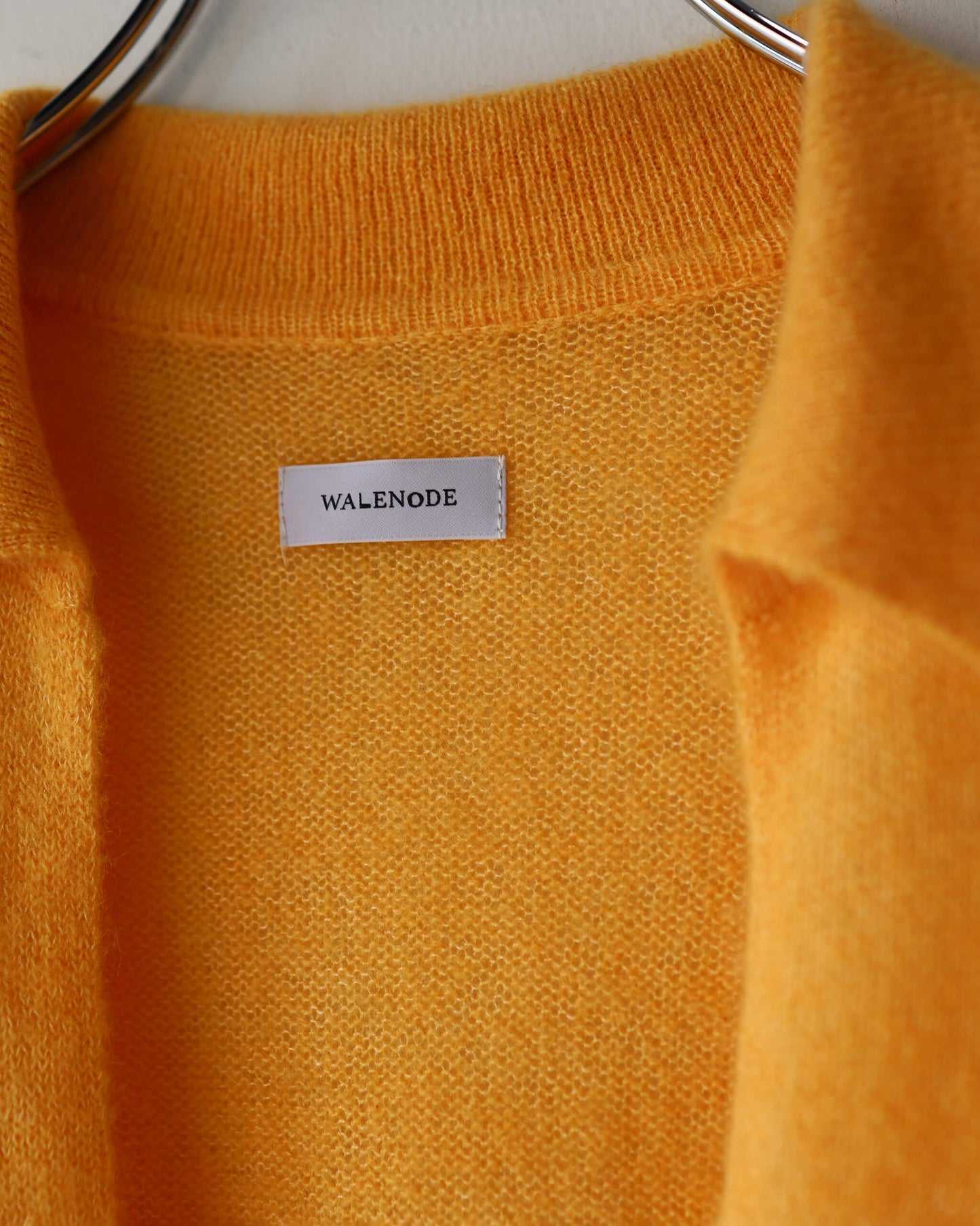 Silk cashmere Vareuse "Yellow"