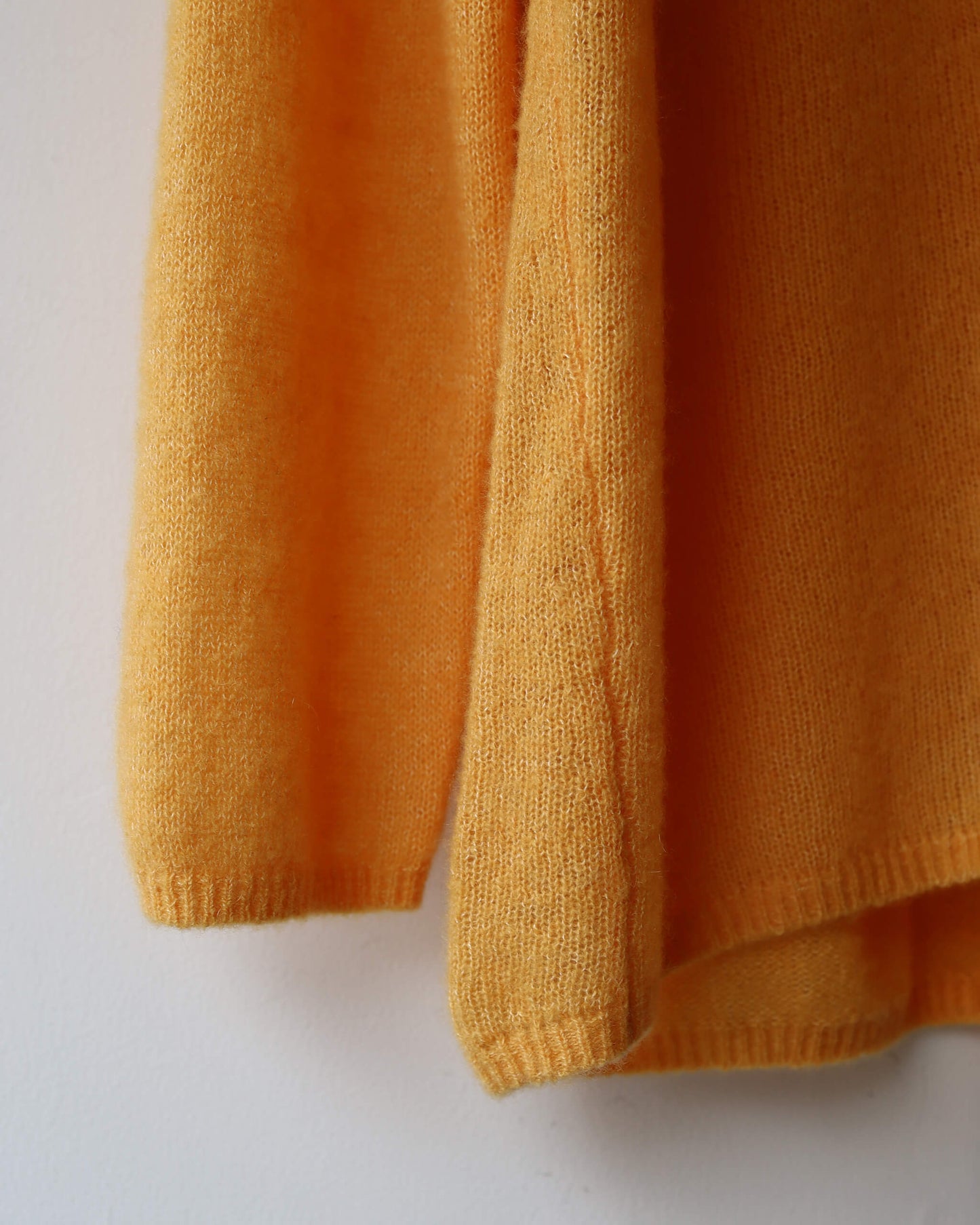 Silk cashmere Vareuse "Yellow"