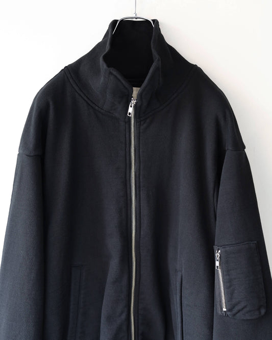 flight jacket / WHALE "black"