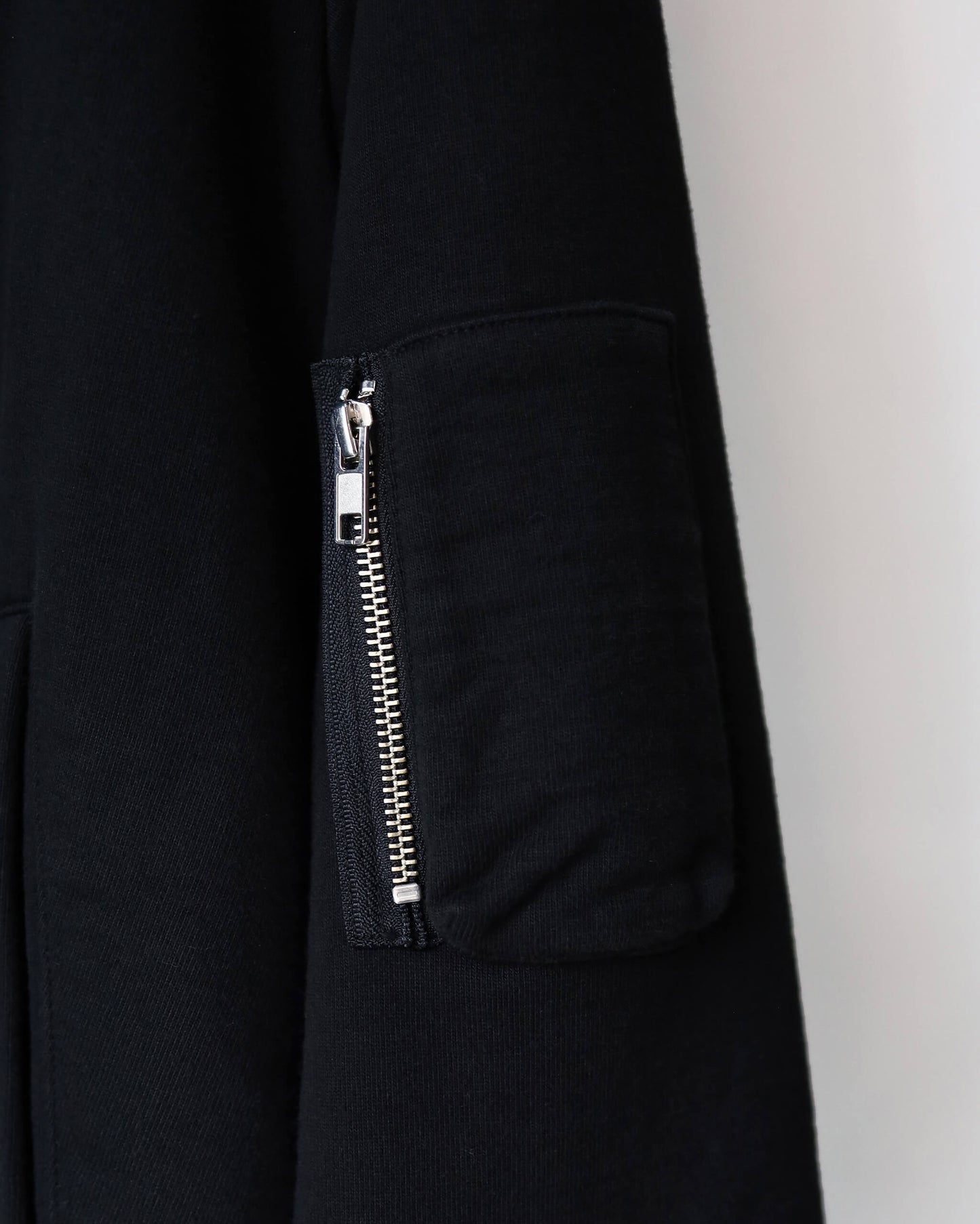 flight jacket / WHALE "black"