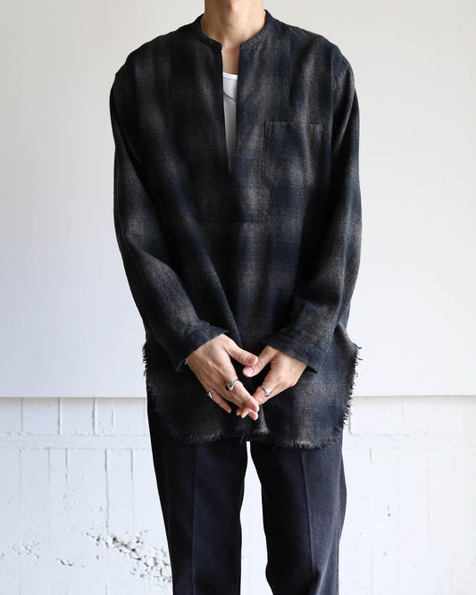 OMBRE CHECK SKIPPER BLOUSE "OMBRE CHECK"