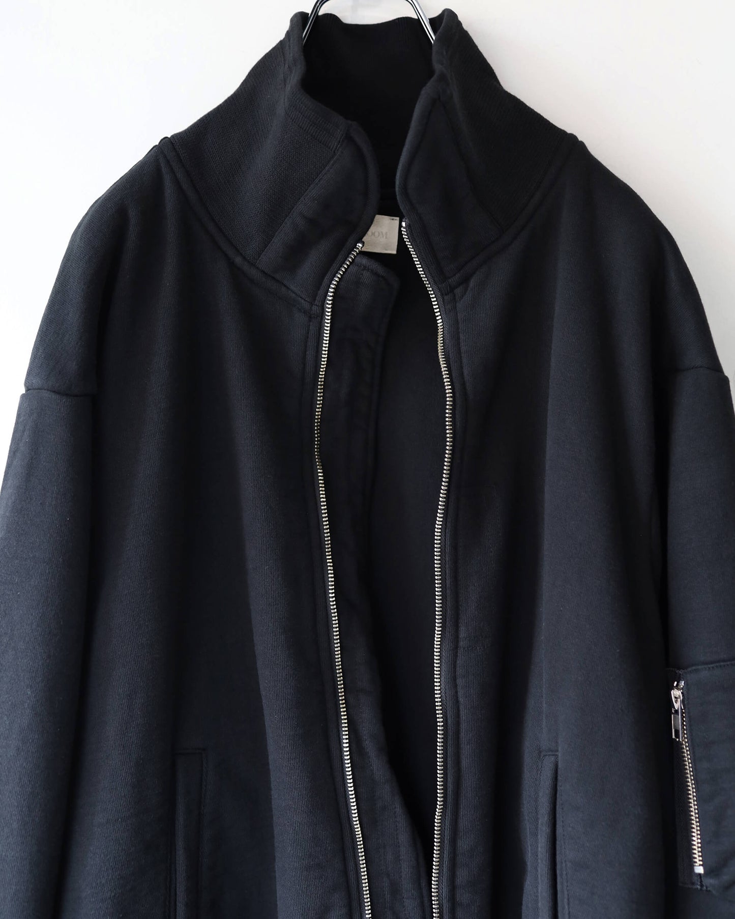 flight jacket / WHALE "black"