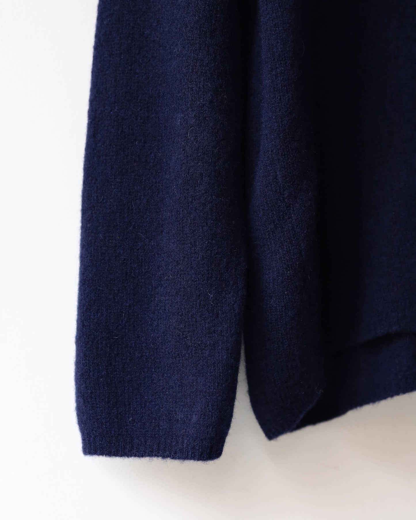 Silk cashmere Vareuse "Navy"
