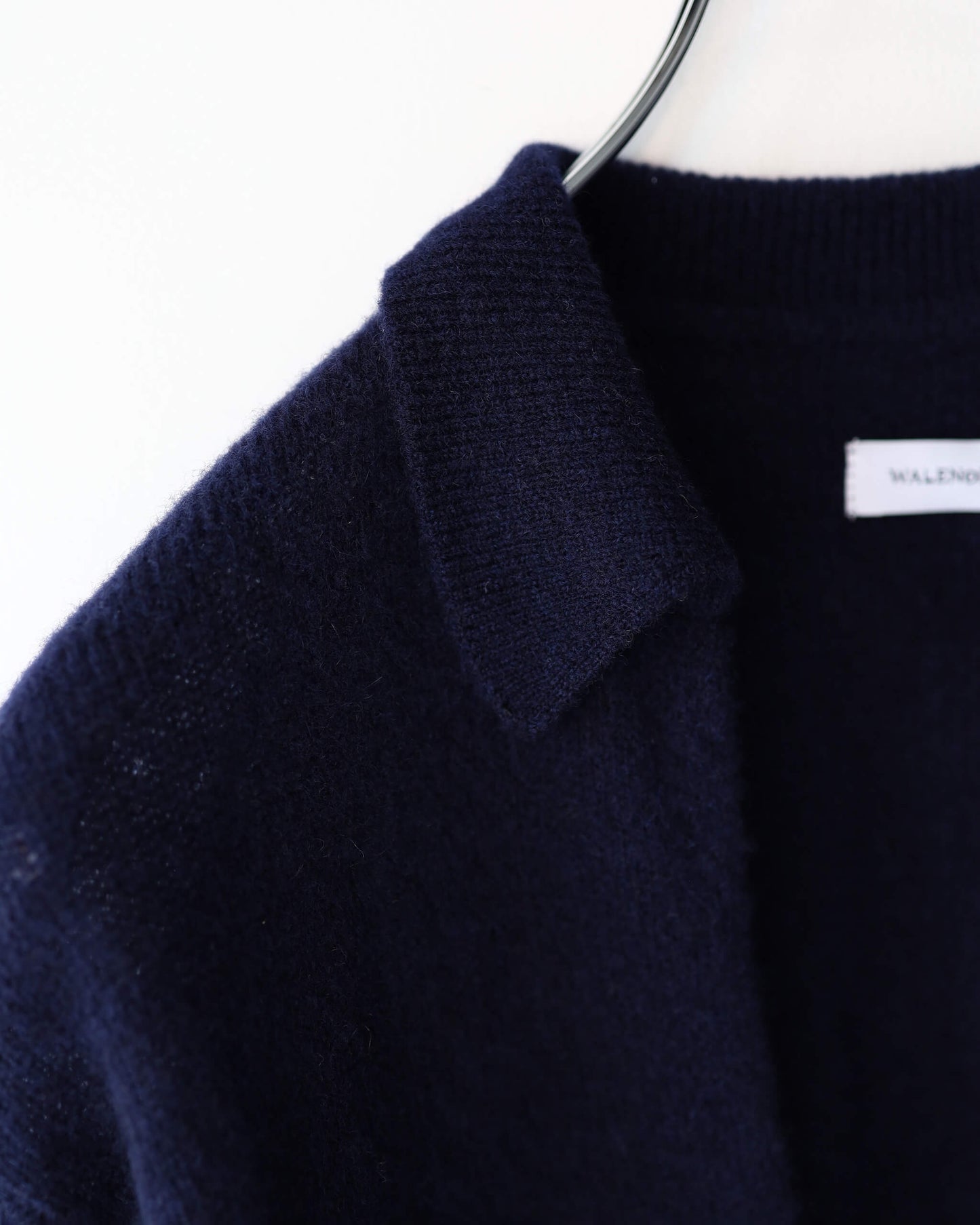 Silk cashmere Vareuse "Navy"