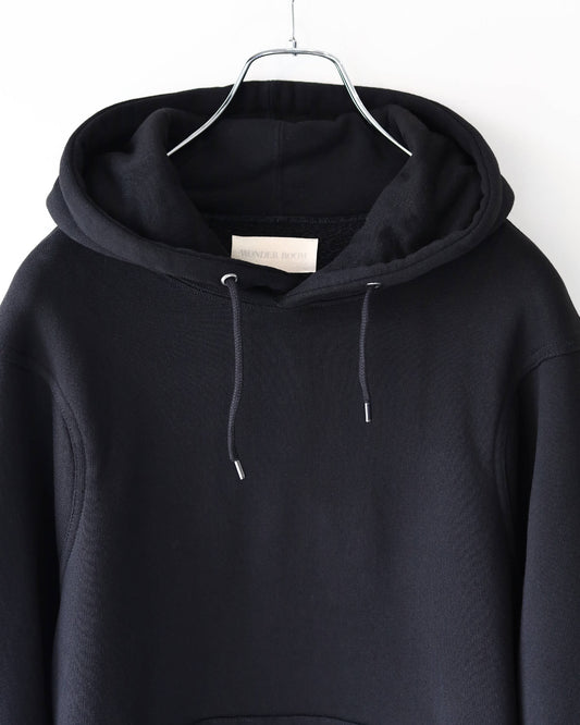 double pocket hoodie / EGG "black"