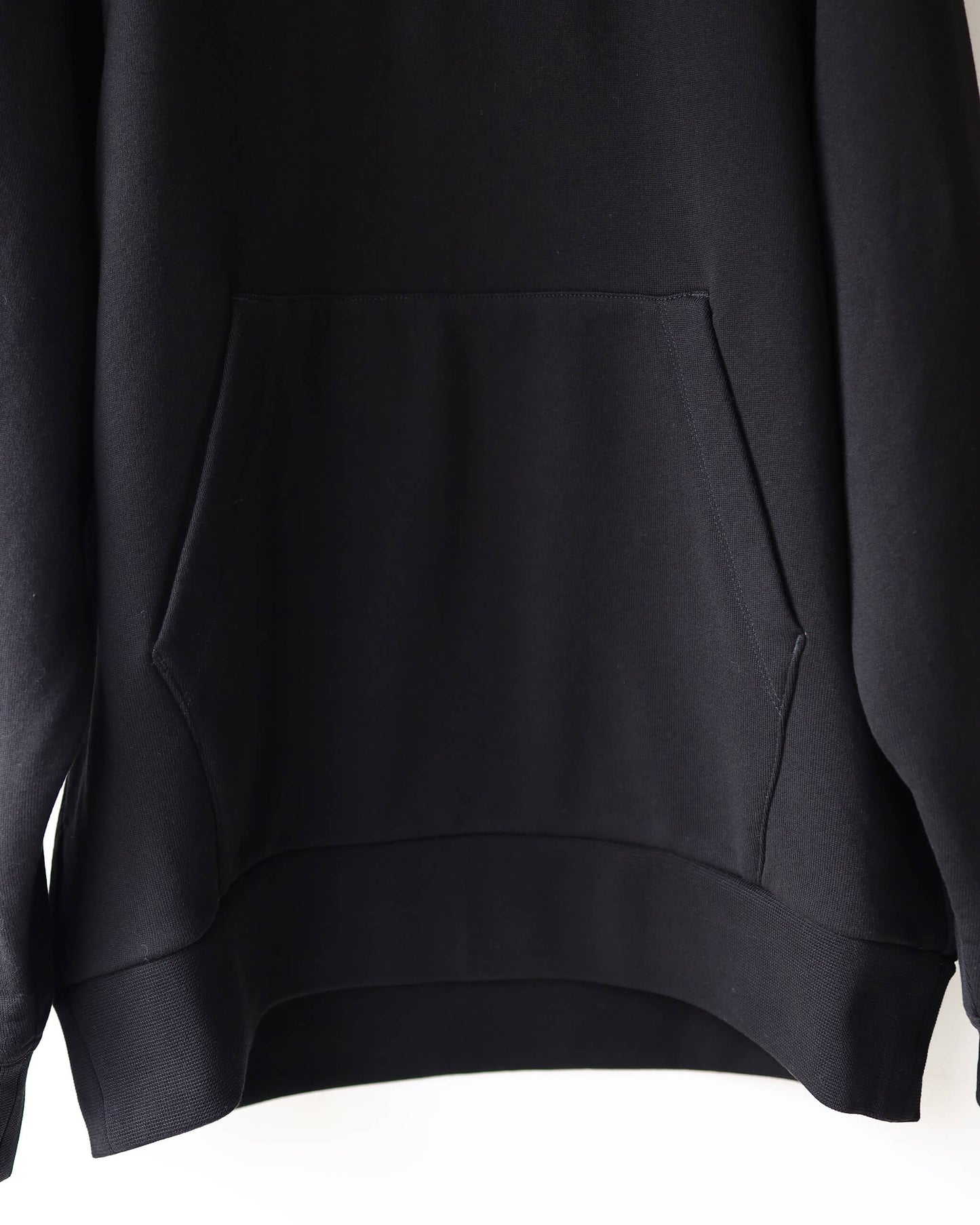 double pocket hoodie / EGG "black"