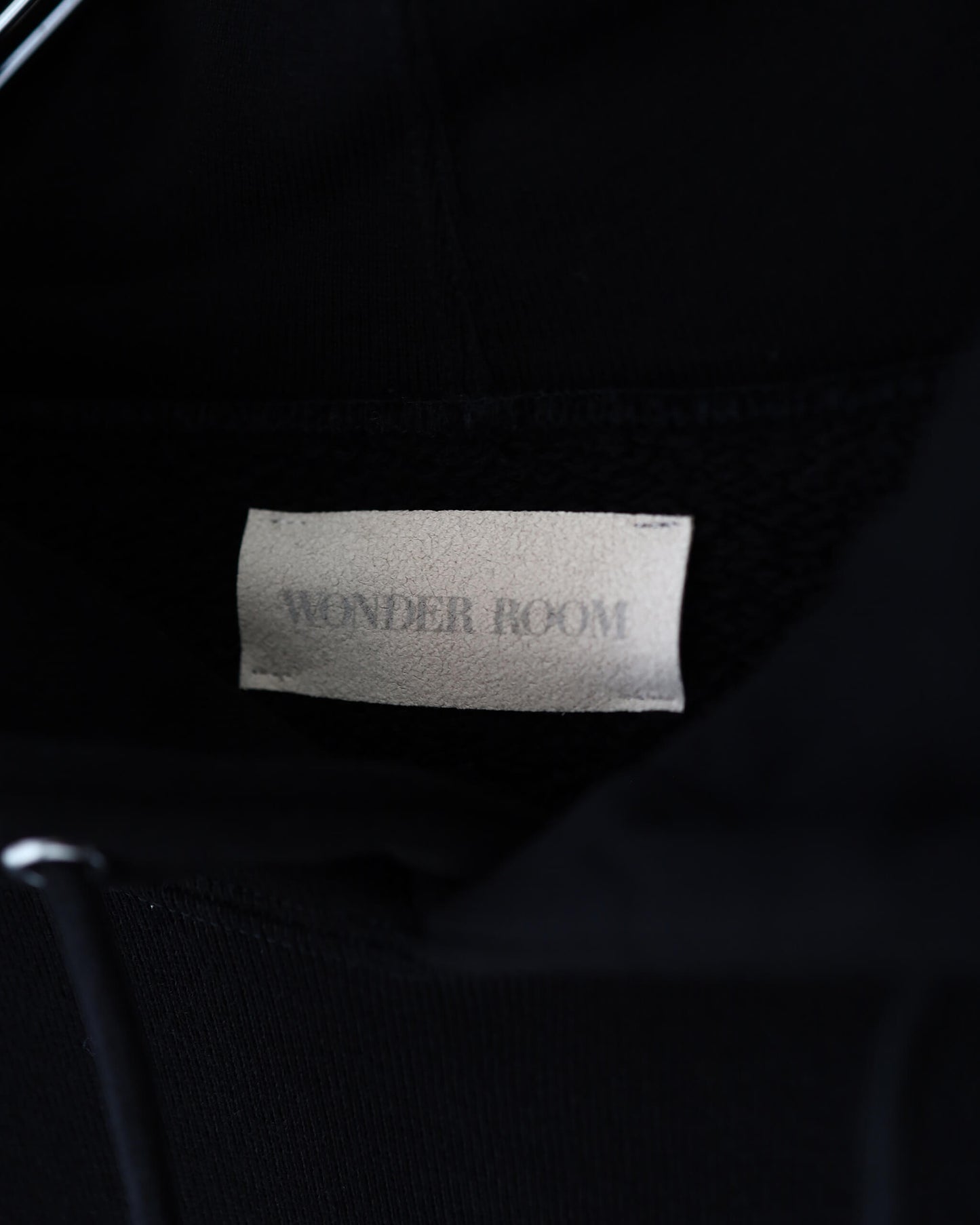 double pocket hoodie / EGG "black"