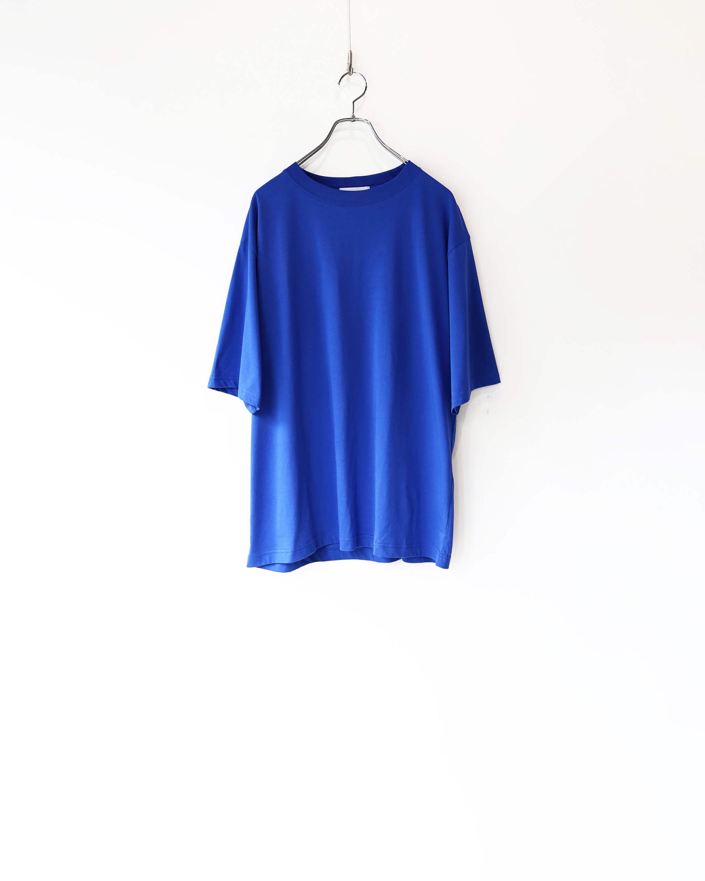 CREW-NECK T-SHIRT "BLUE"
