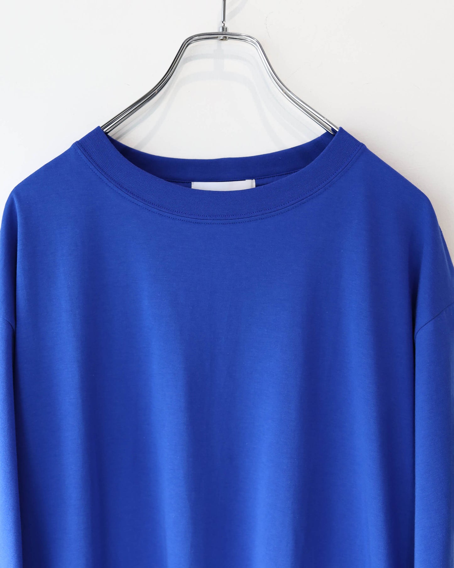CREW-NECK T-SHIRT "BLUE"