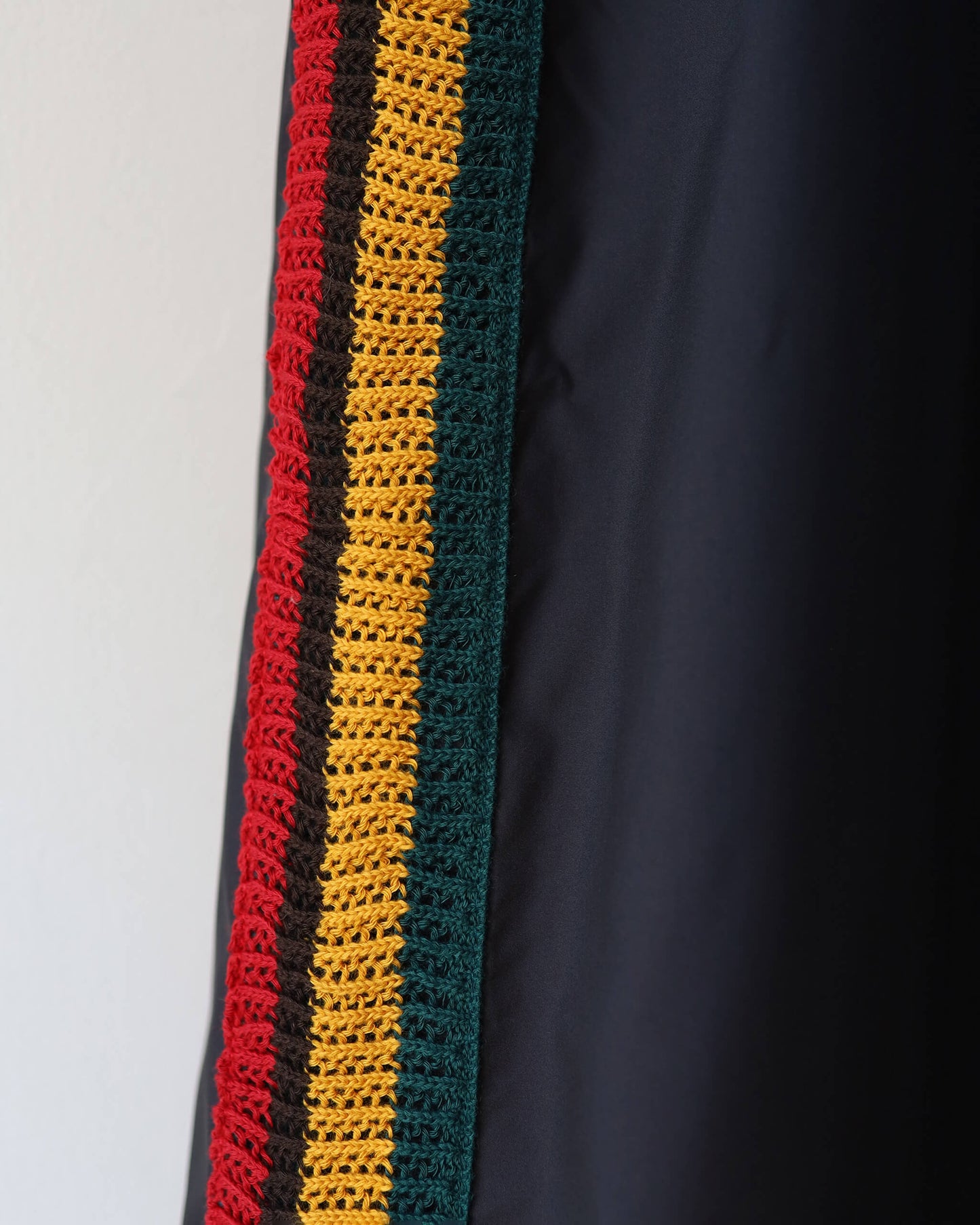 TRACK PANTS POLYESTER "BLACK"