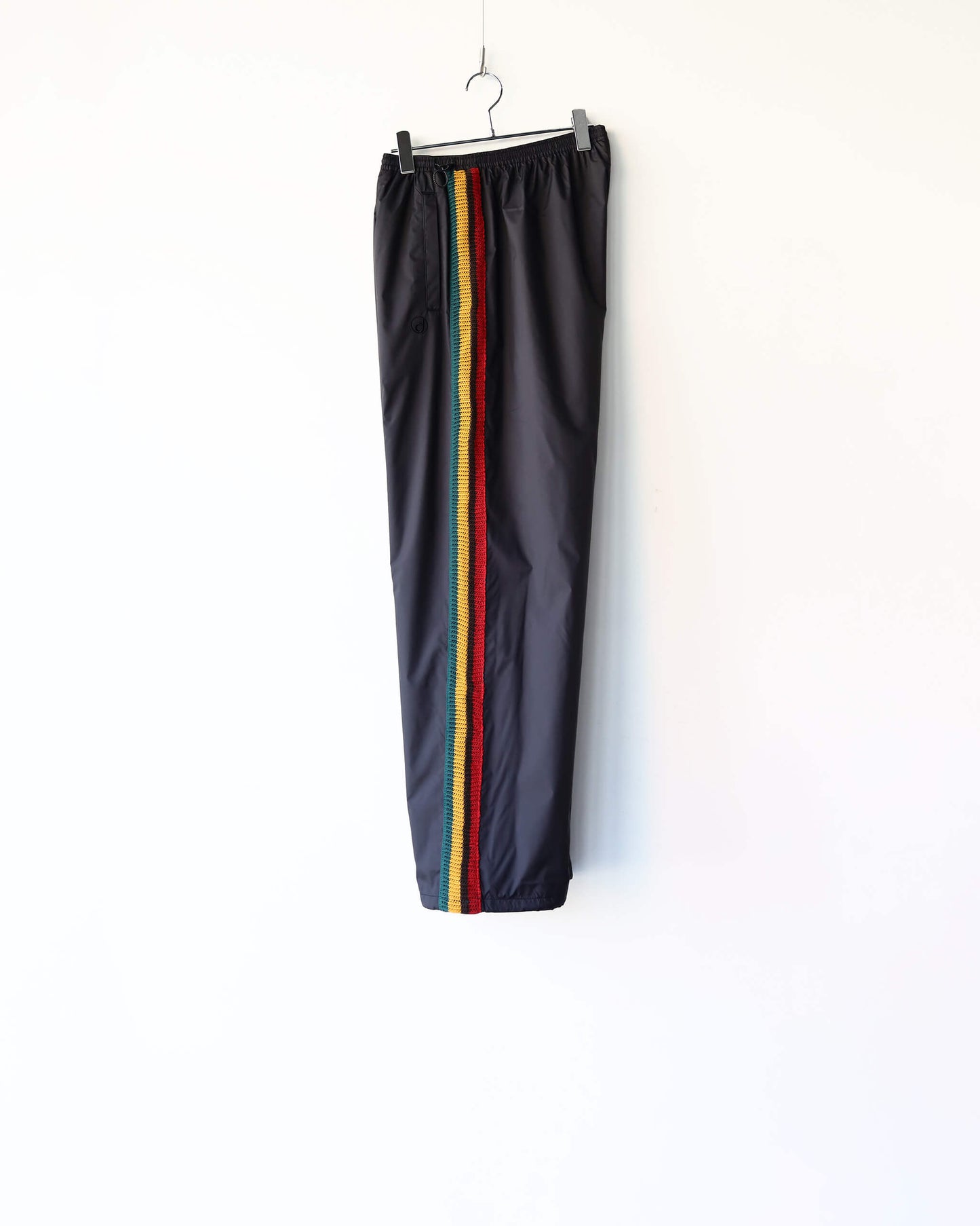 TRACK PANTS POLYESTER "BLACK"