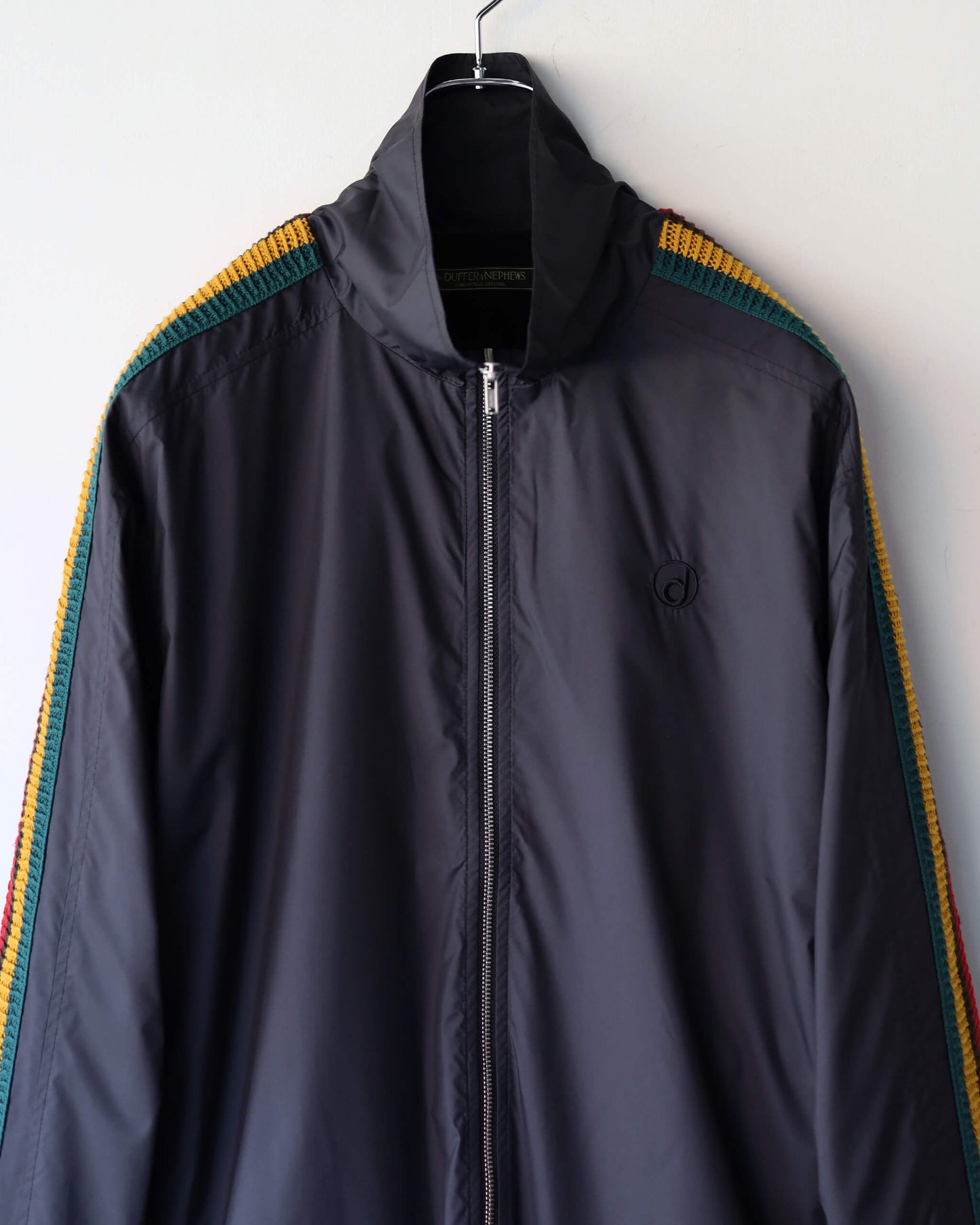 TRACK JACKET POLYESTER "BLACK"