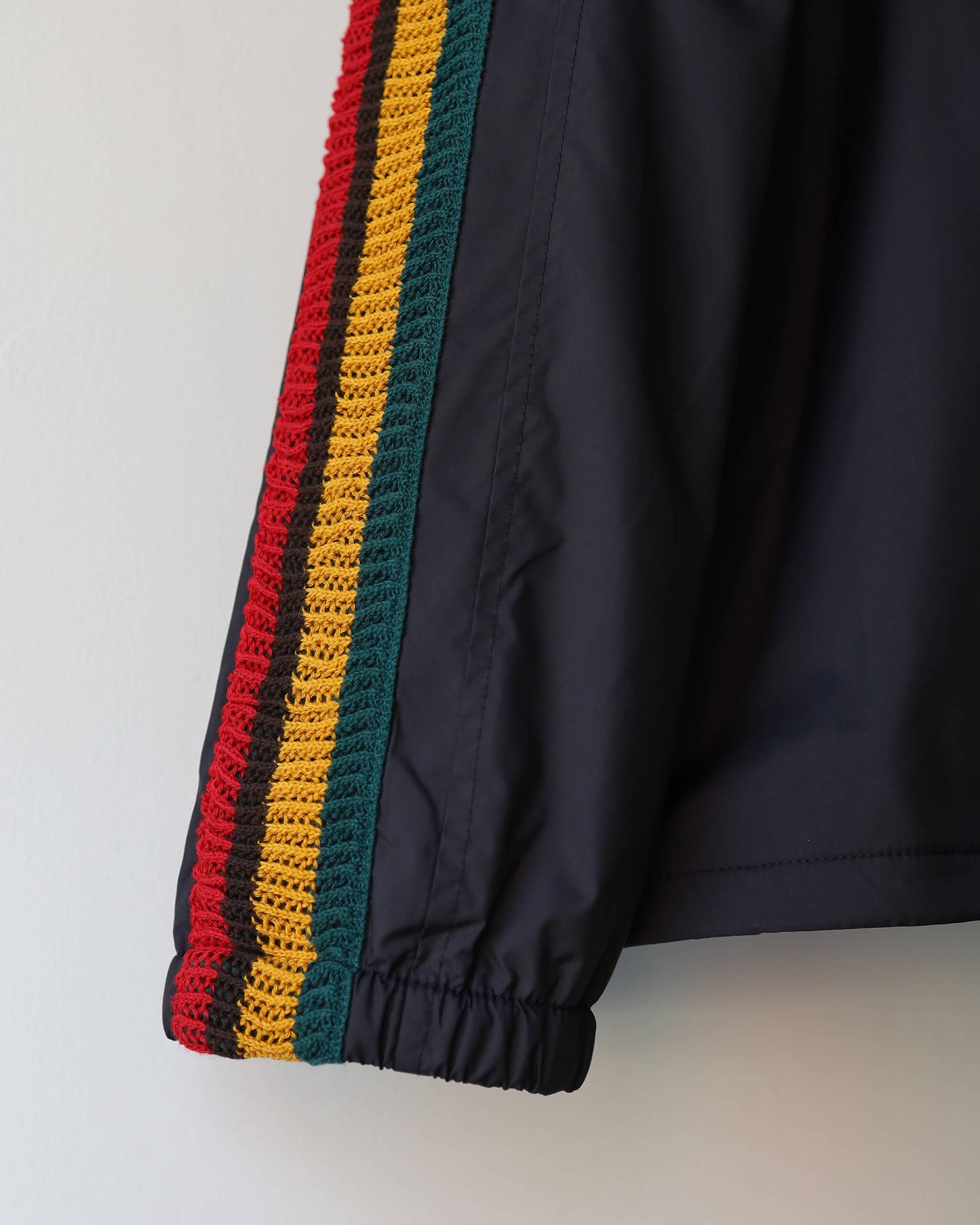 TRACK JACKET POLYESTER "BLACK"