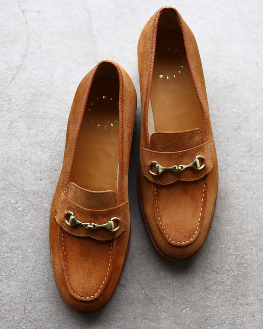 The Bit Loafer - Calf Suede "Camel"
