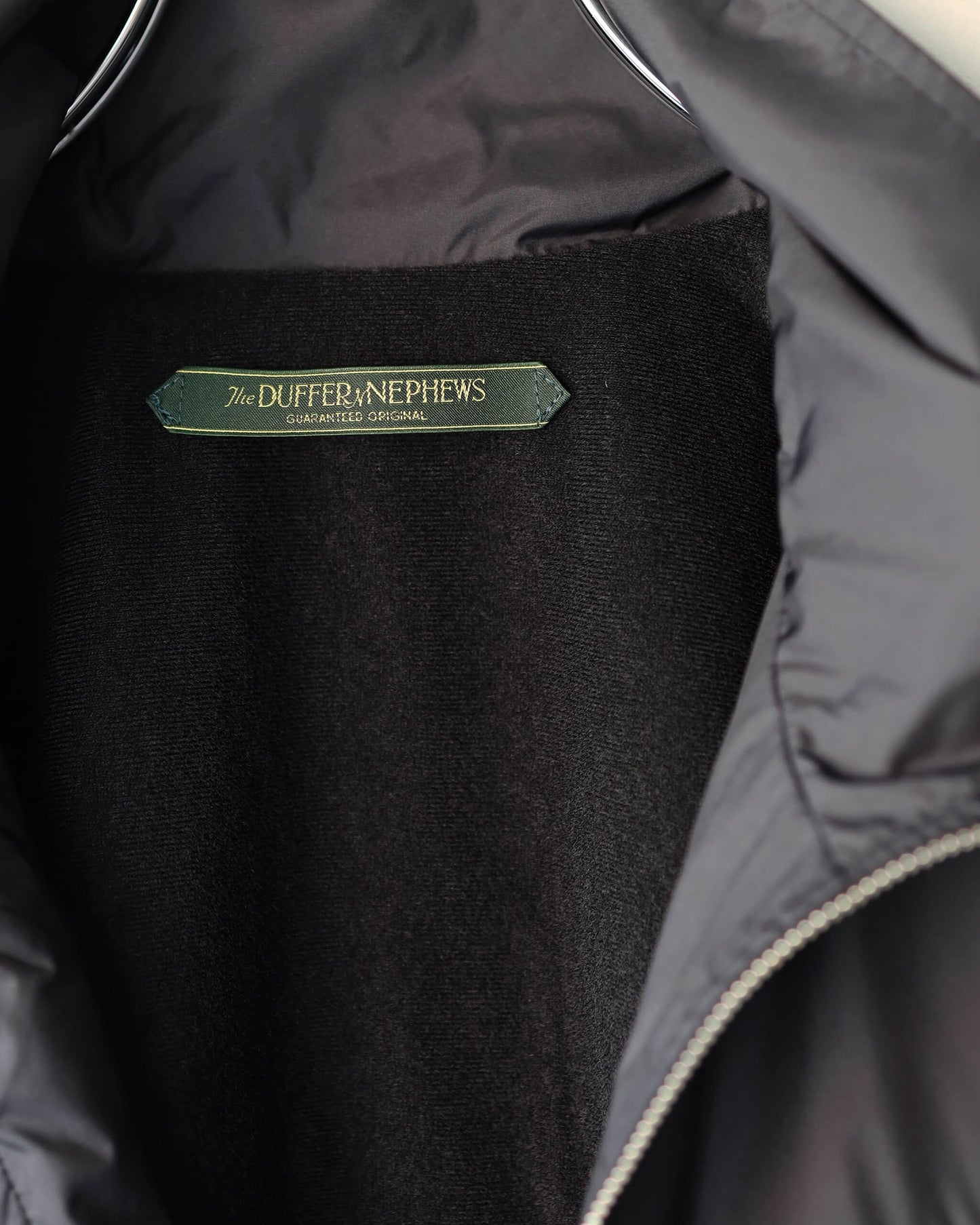 TRACK JACKET POLYESTER "BLACK"