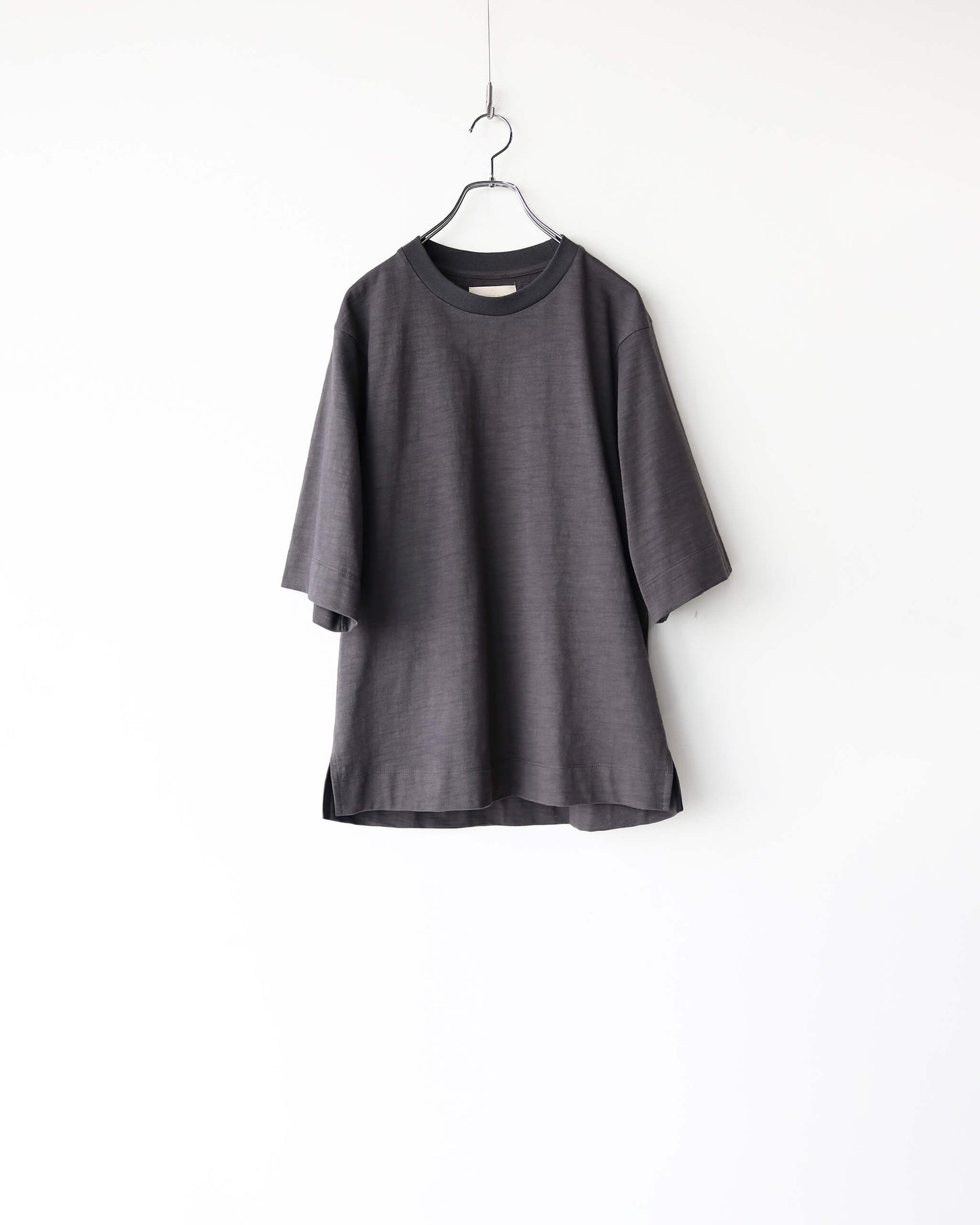 S/S Crewneck Tee / SHADOW "v.grey"