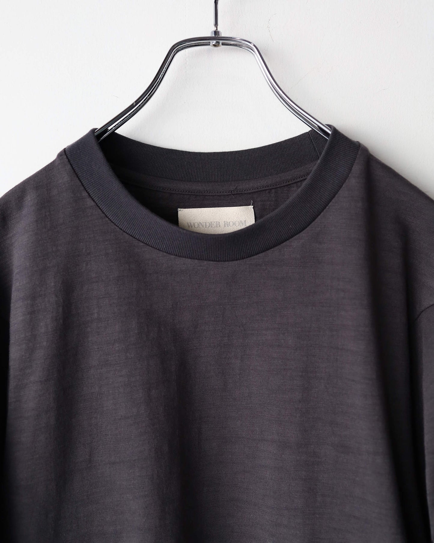 S/S Crewneck Tee / SHADOW "v.grey"
