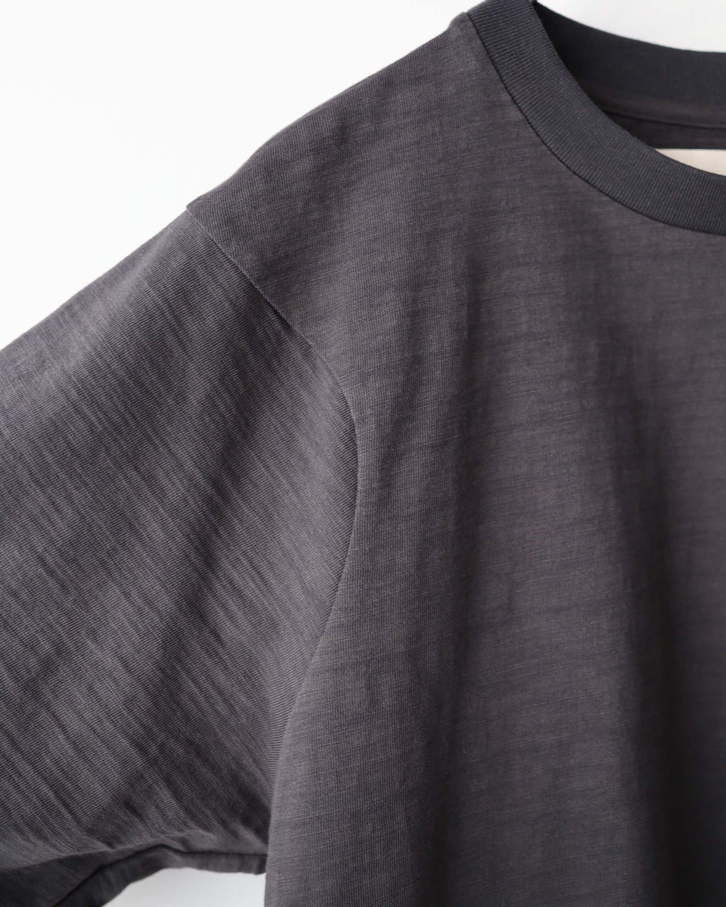 S/S Crewneck Tee / SHADOW "v.grey"