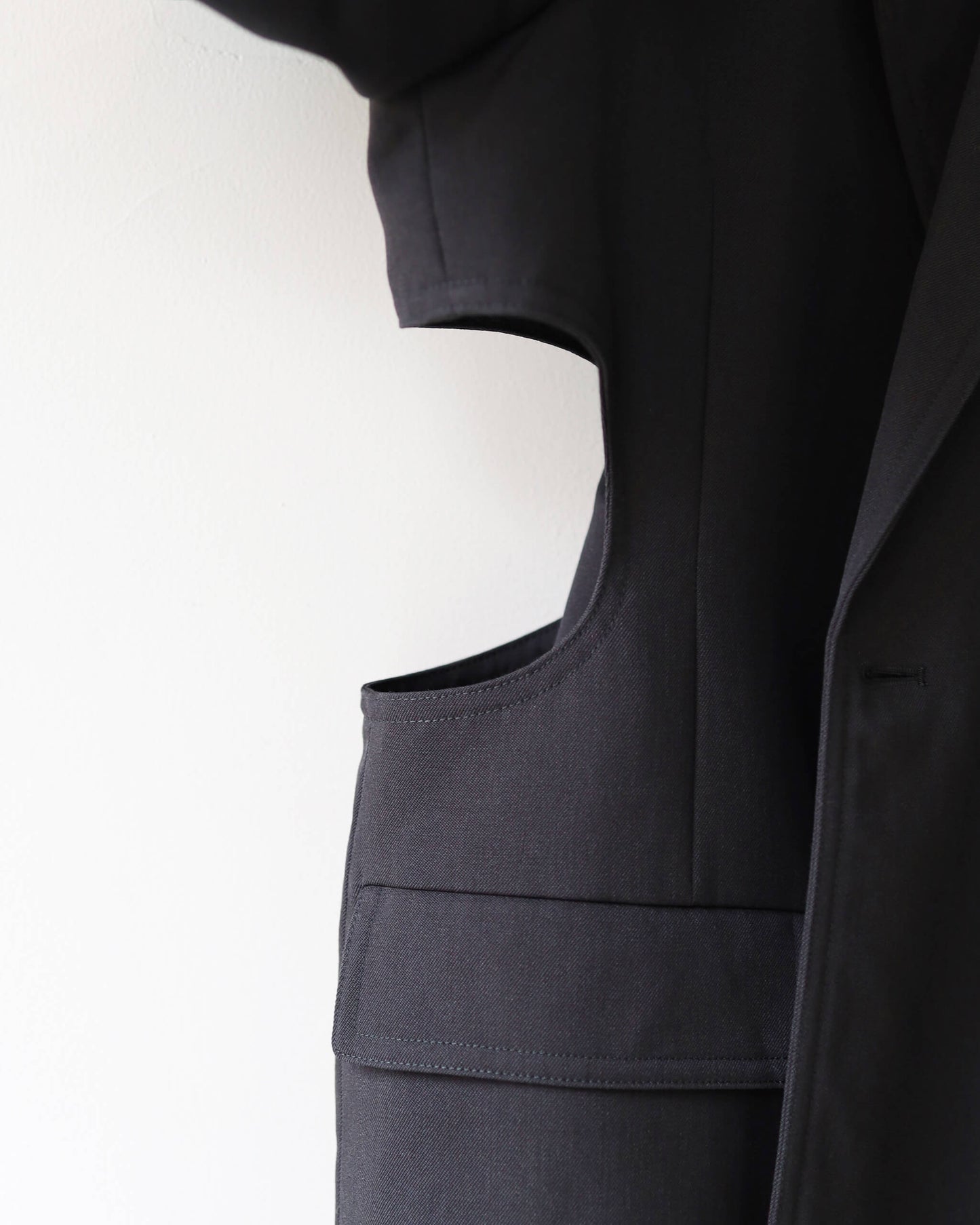 TWIST TAILORED JACKET "Charcoal"