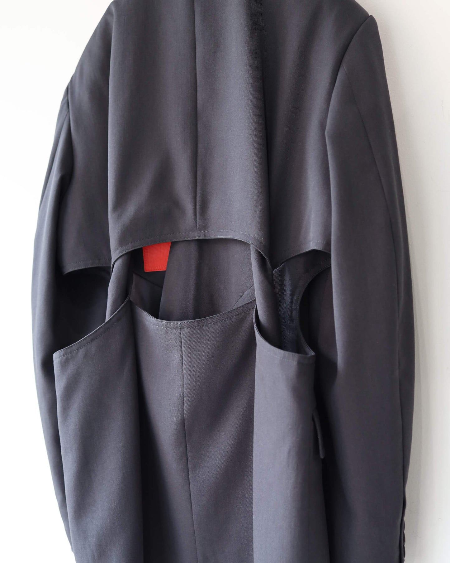 TWIST TAILORED JACKET "Charcoal"