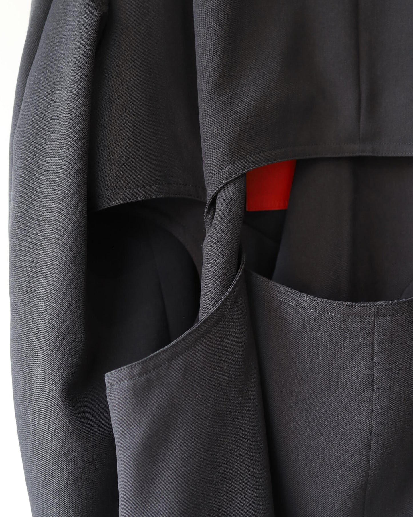 TWIST TAILORED JACKET "Charcoal"