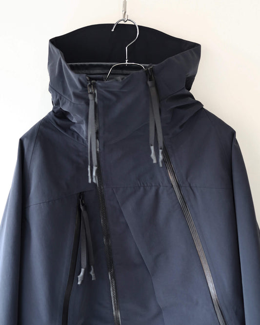 BREATHABLE WATERPROOF MOUTAIN PARKA "BLACK"