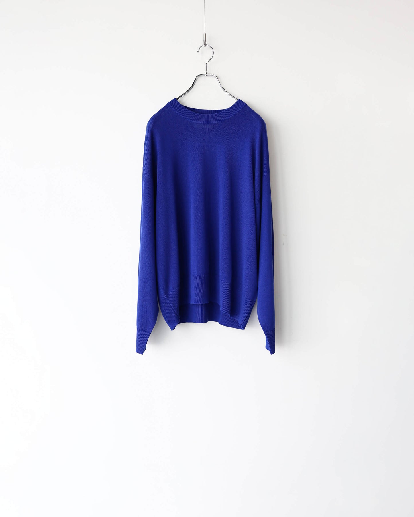 CREW-NECK SWEATER "BLUE"