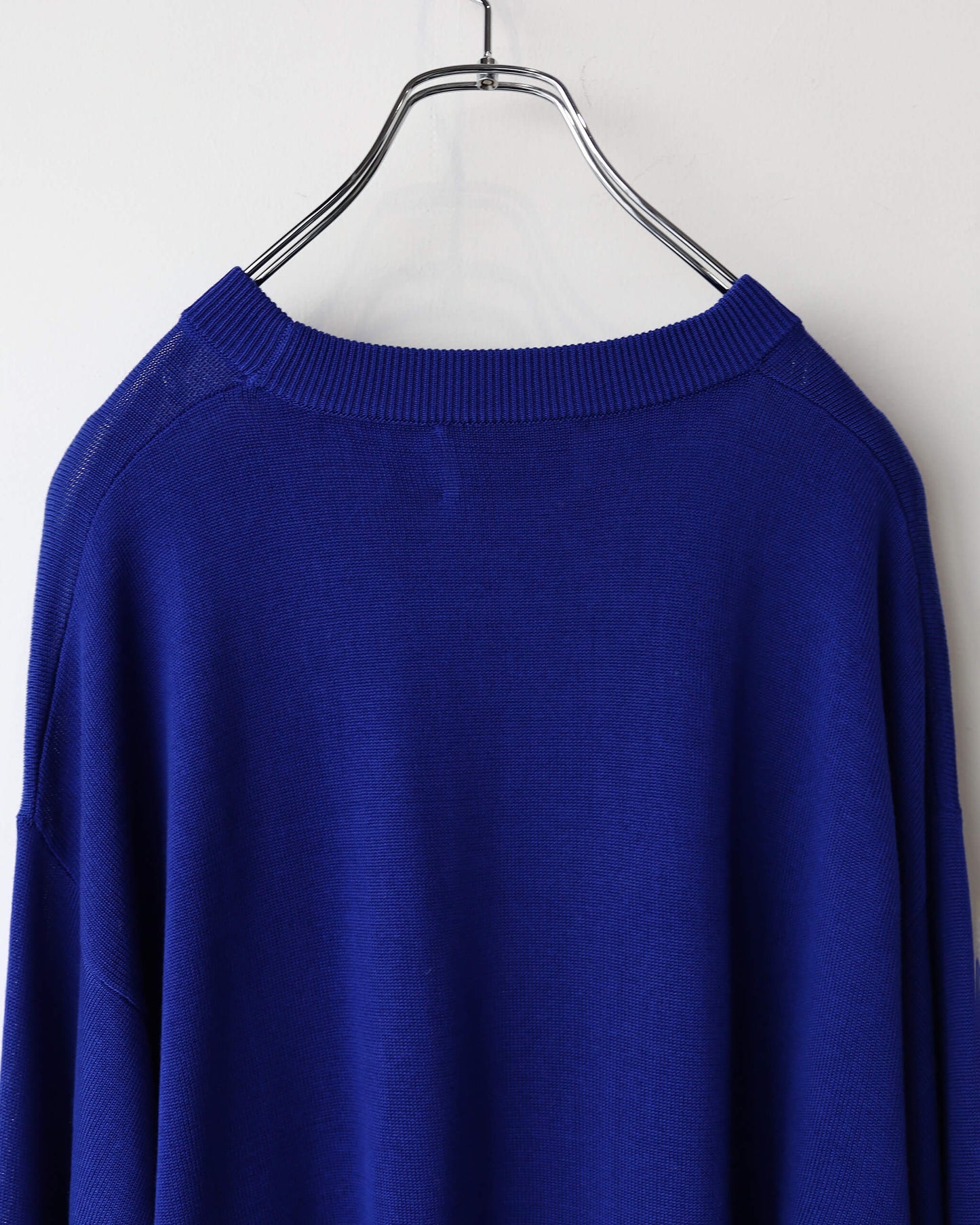 CREW-NECK SWEATER "BLUE"