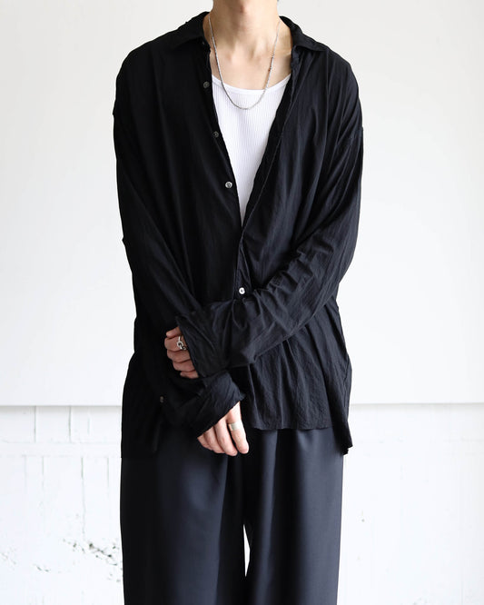 46G Artisan Shirt "BLACK DYE"