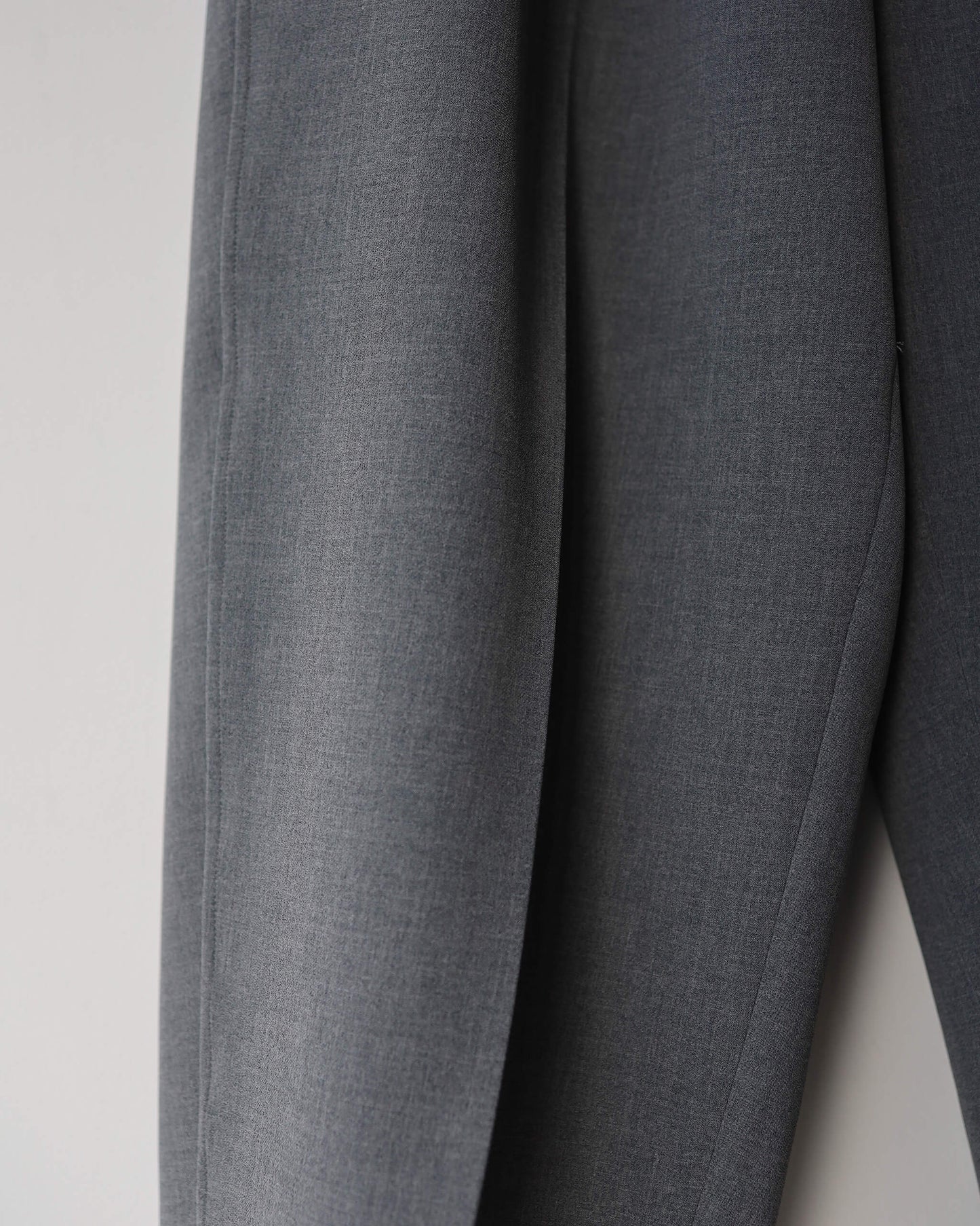DOUBLE CLOTH DOUGI PANTS "PEARL GRAY"