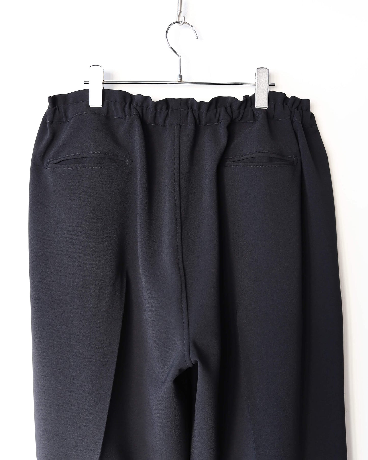 DOUBLE CLOTH DOUGI PANTS "BLACK"