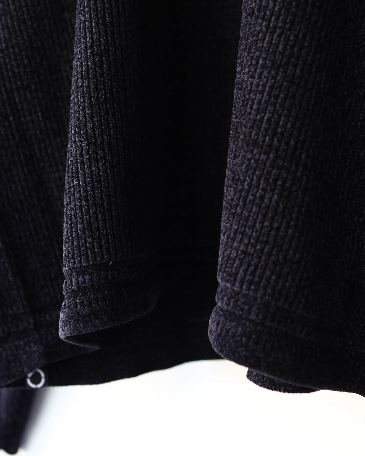 CORDY KNIT JACKET "BLACK"