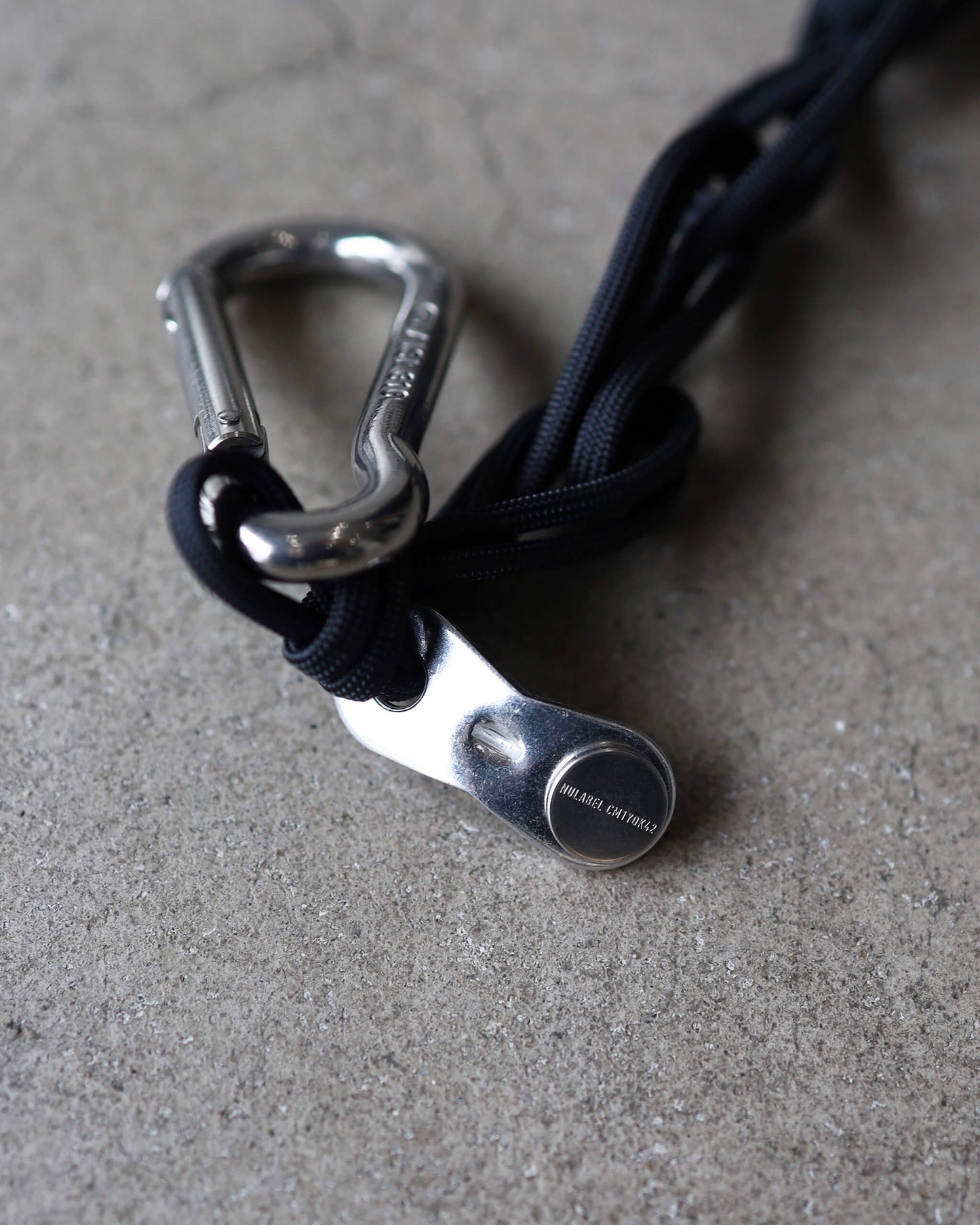 ROPE CARABINER "BLACK"