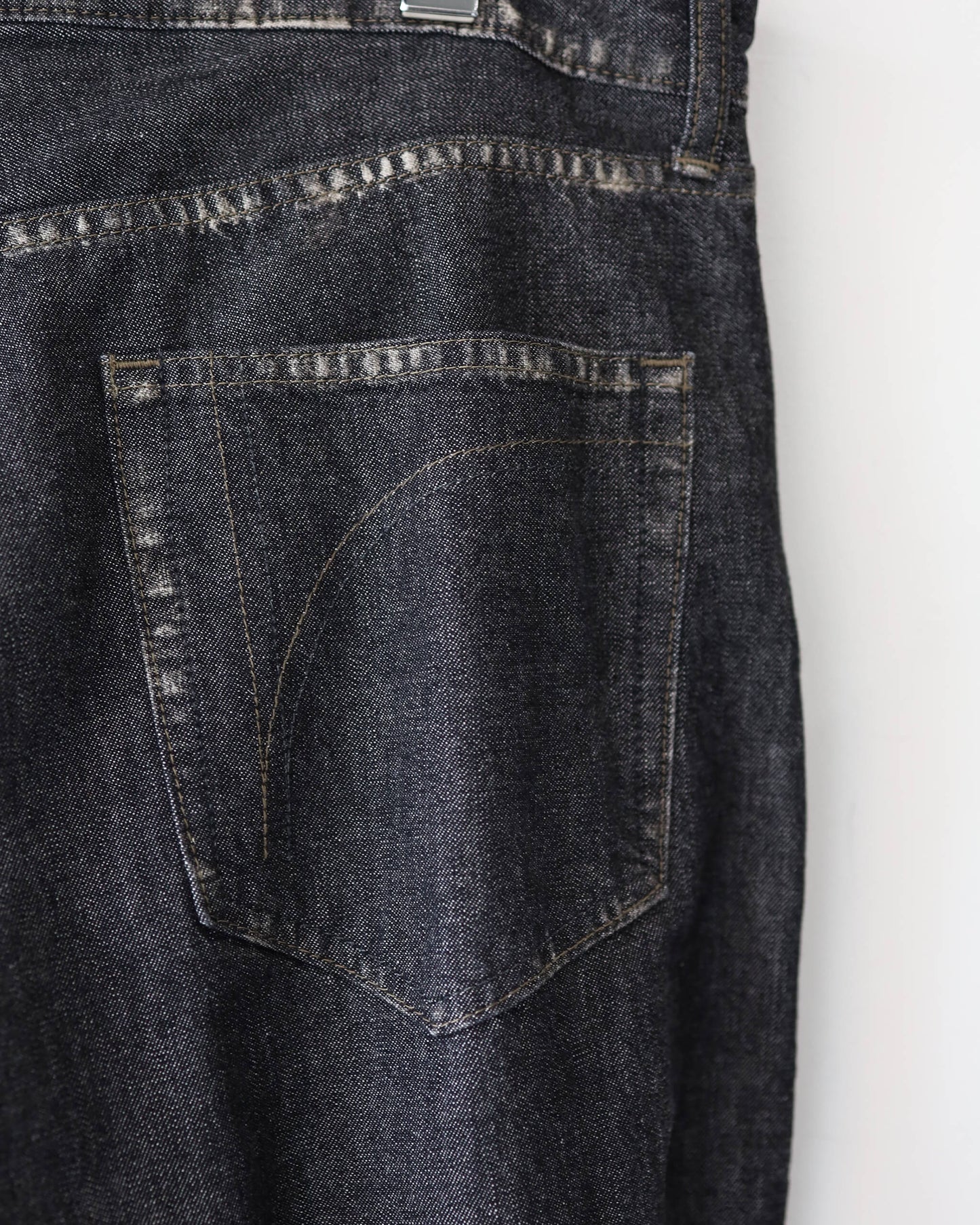 10oz Rub denim - TO "Slate gray"