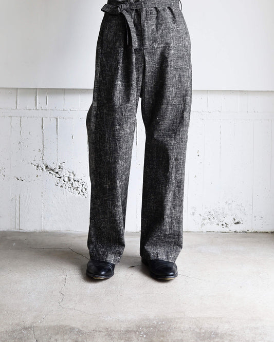 SUMAC COATED KUNGFU TROUSERS "KASURI"