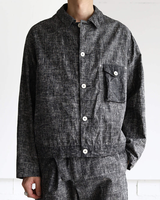 SUMAC COATED JACKET "KASURI"