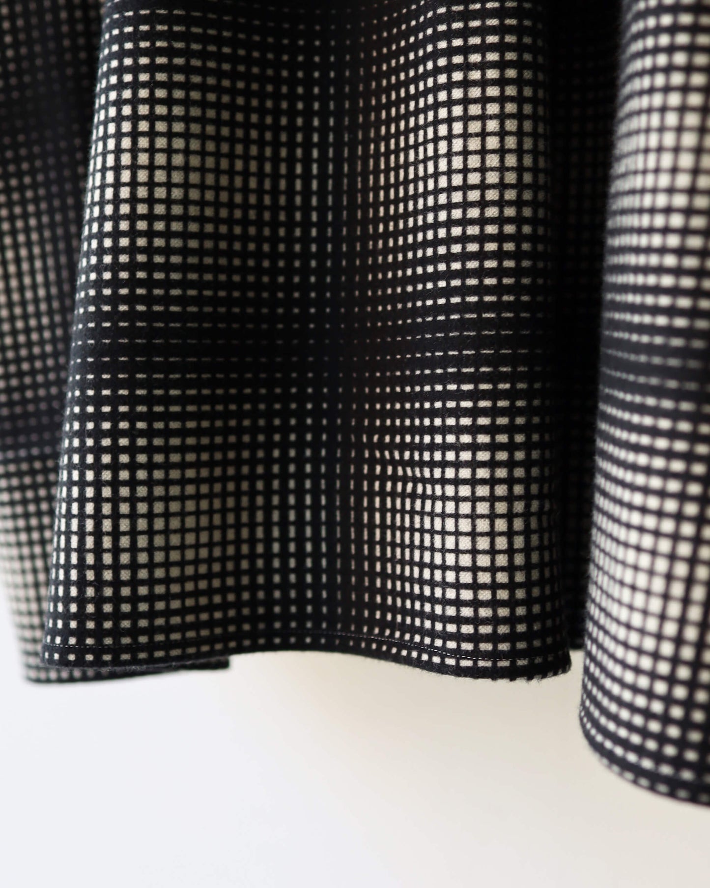 FLANNEL SHIRT "BLACK × WHITE"