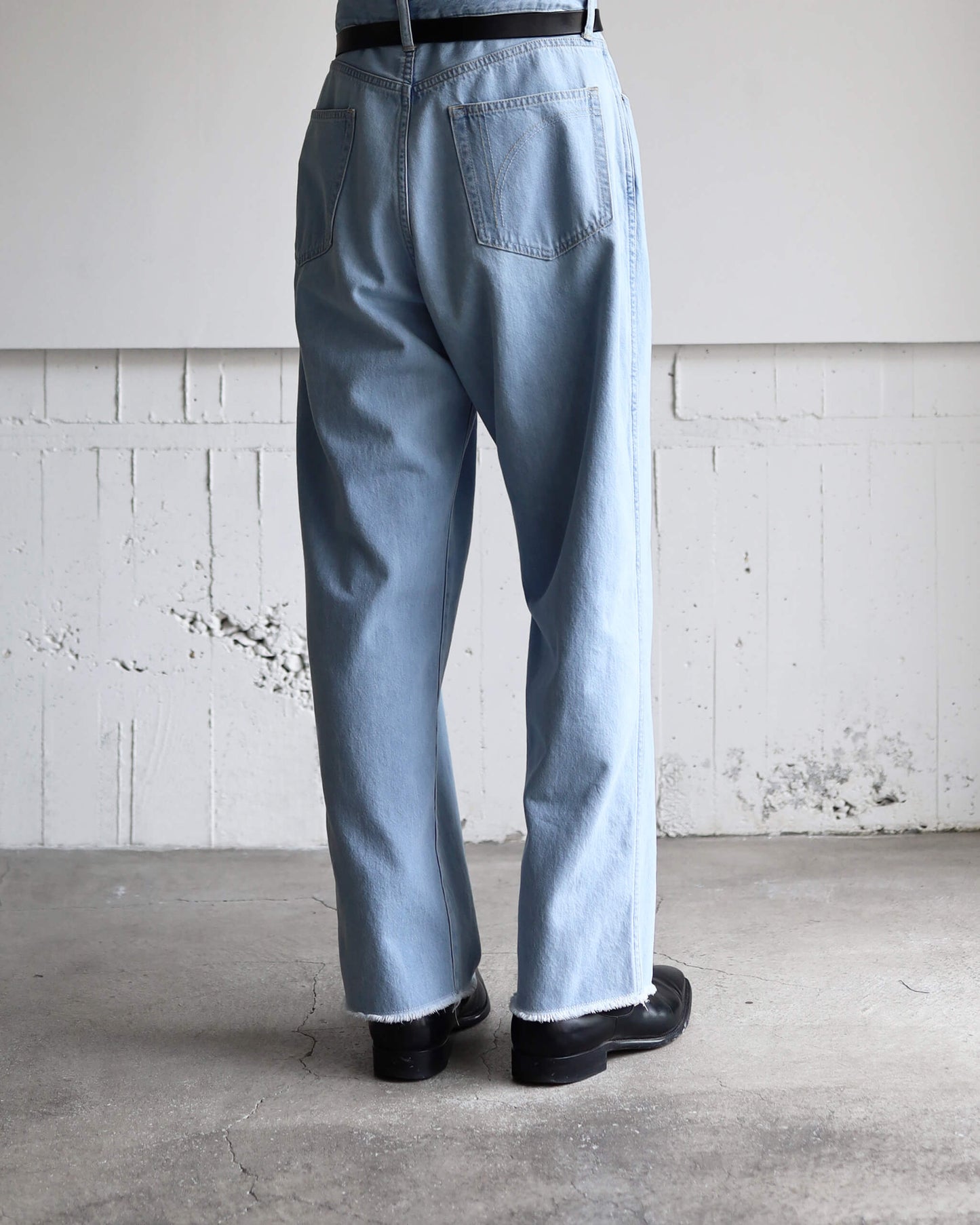 10oz Rub denim - TO "Shiroai iro"