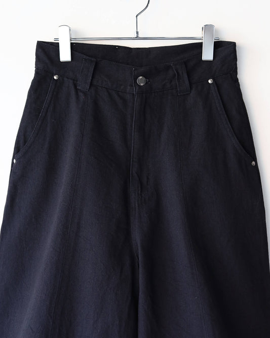 COWBOY JEAN BUGGY SHORTS "BLACK"