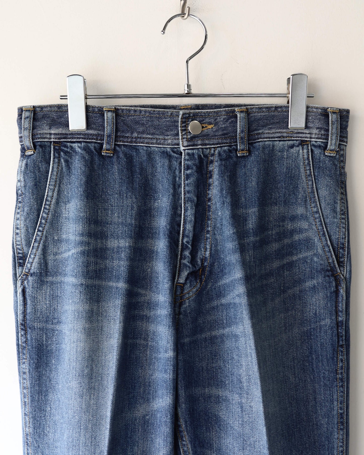 DENIM PANTS TYPE 001 "WASHED INDIGO"