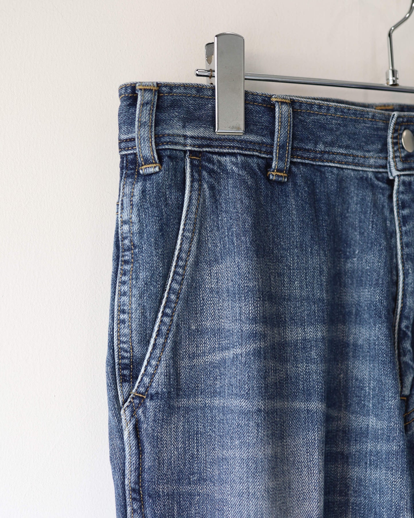 DENIM PANTS TYPE 001 "WASHED INDIGO"