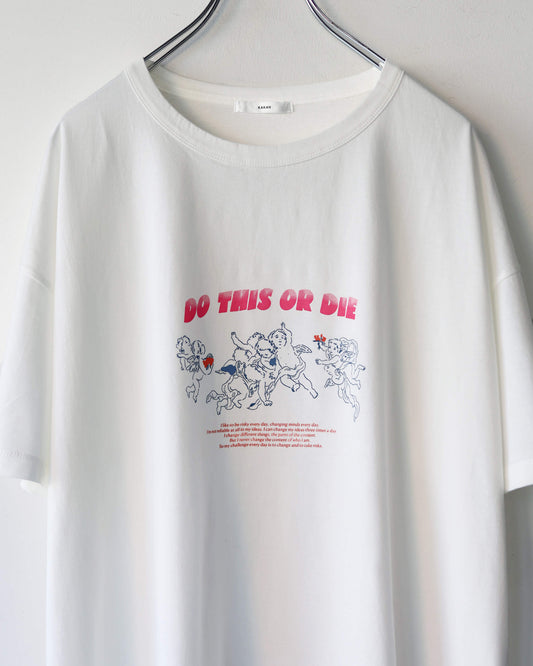 BOX SQUARE T-SHIRTS "WHITE"