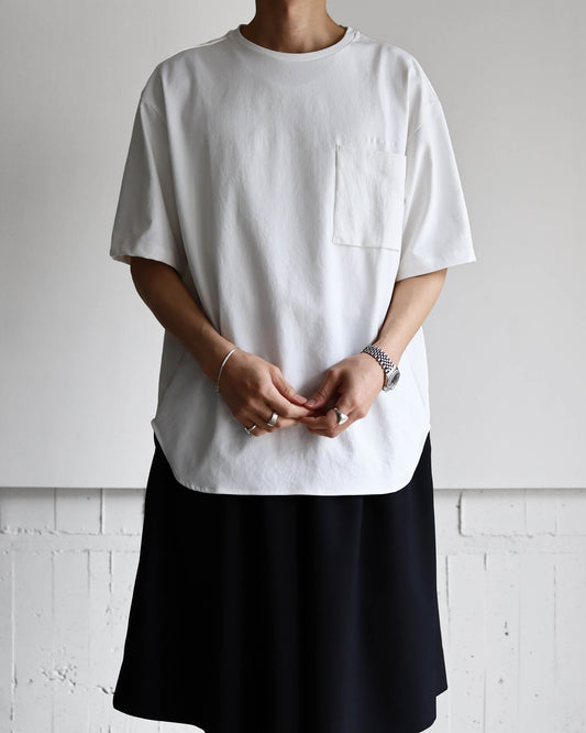 S/S CREW SHIRTS "WHITE"