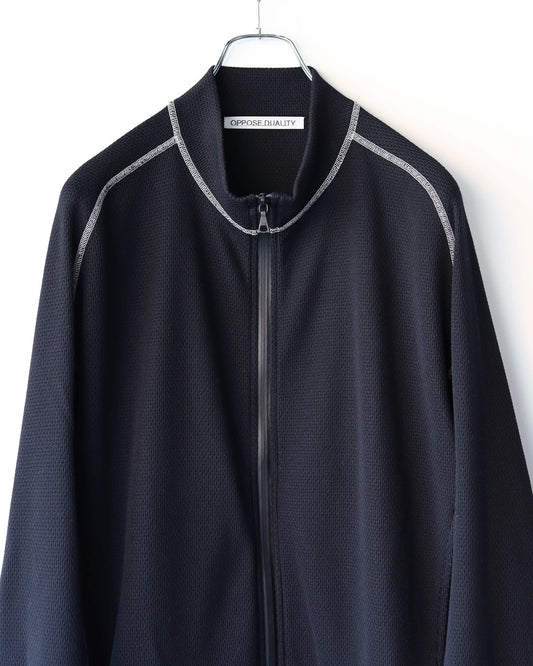 Zip Up Top Thermal Hi-Vis "Black"