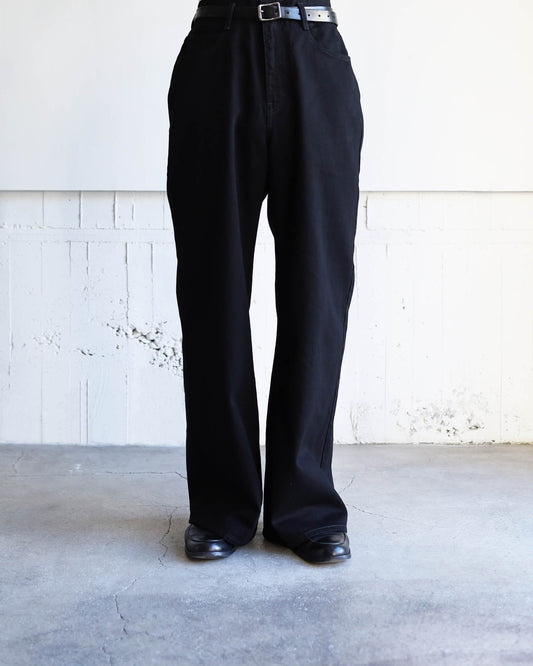 ONE WASH BLACK DENIM ROBERTS "BLACK"