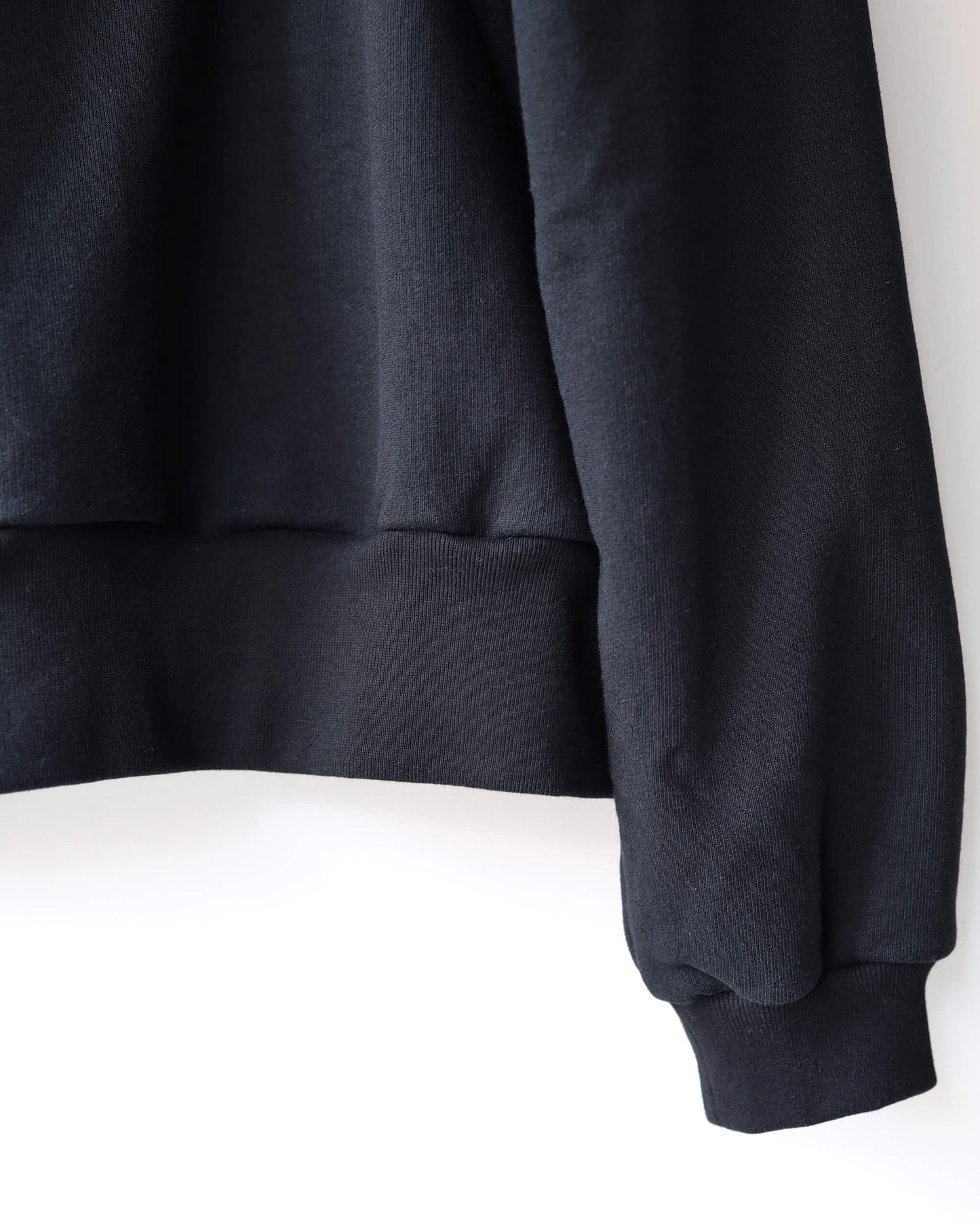 FULL ZIP HOODY "BLACK"