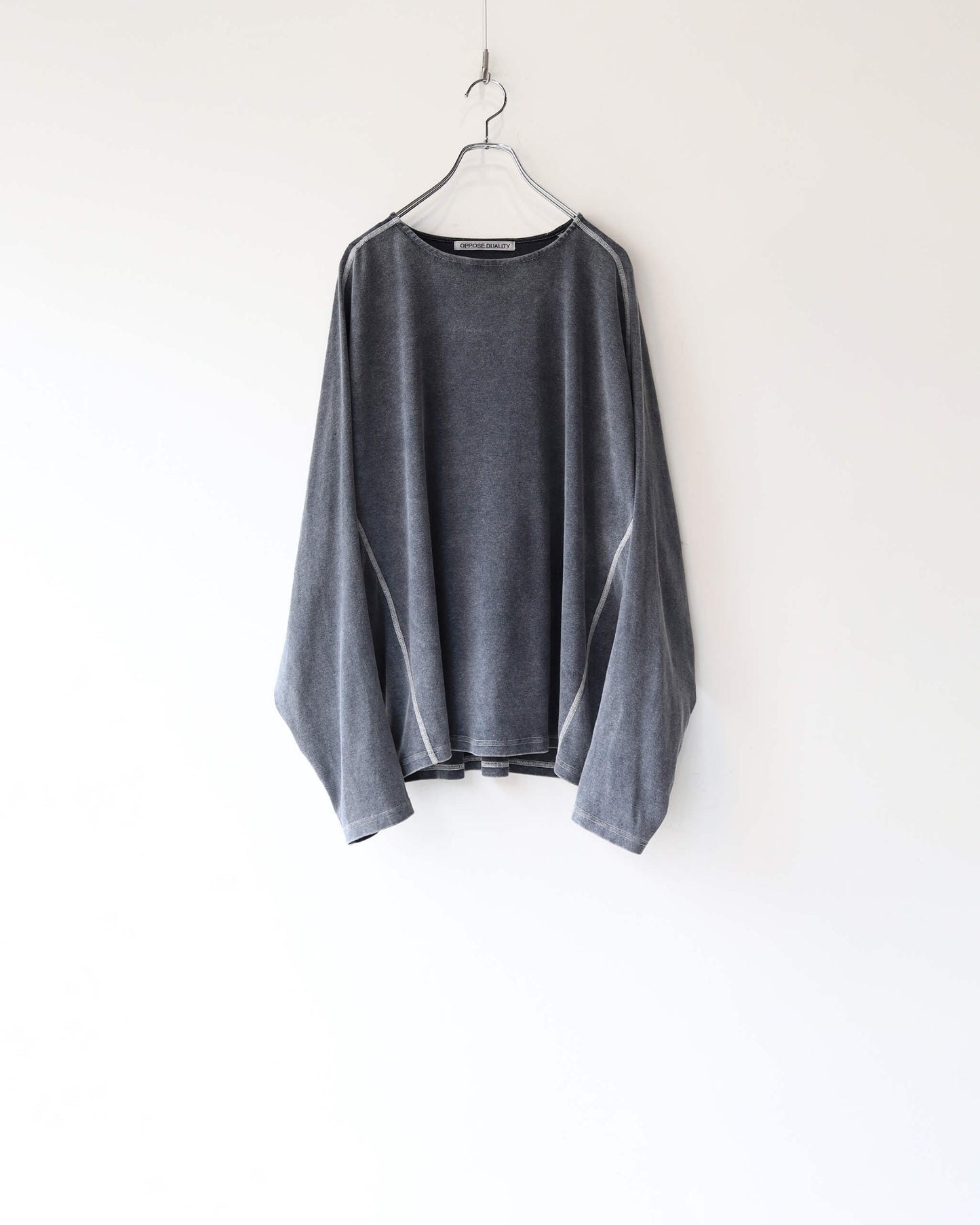 Long Sleeve T-Shirts Wash "Gray"