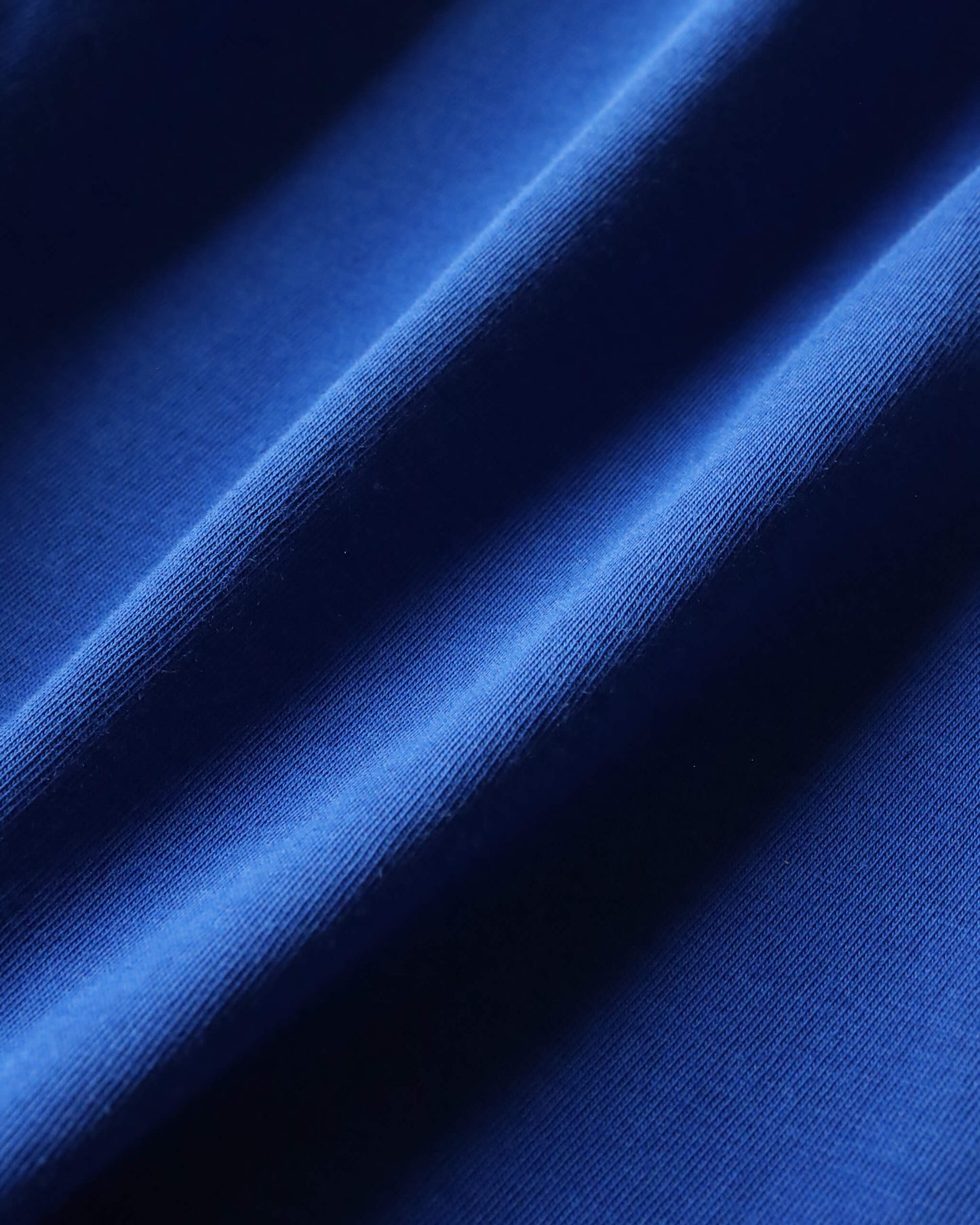 CREW-NECK T-SHIRT "BLUE"